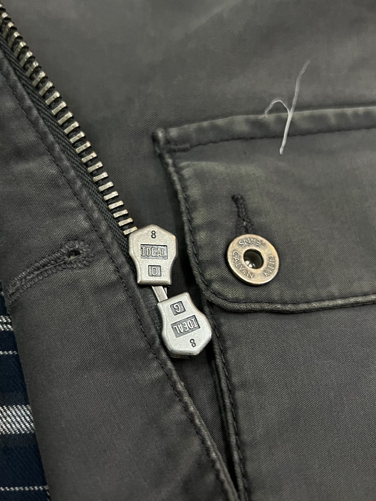 Calvin Klein × Calvin Klein 205W39NYC CALVIN KLIEN JEANS MEN’S JACKET MILITARY POCKET ZIP BUTTON Size US M / EU 48-50 / 2 - 16 Thumbnail