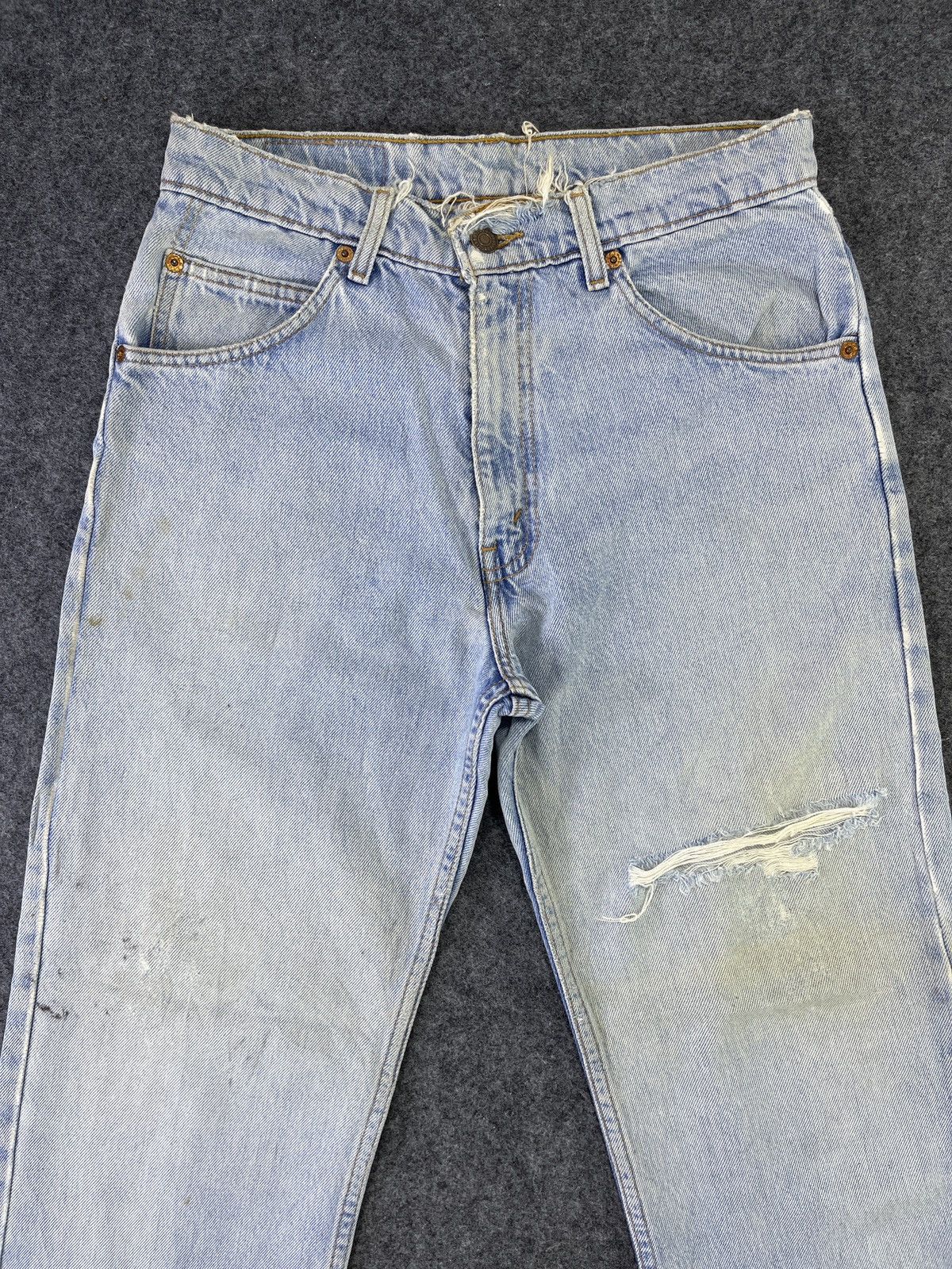 Levi's × Vintage 90's Vintage Levis 607 Light wash Jeans - J785 Size US 30 / EU 46 - 3 Thumbnail