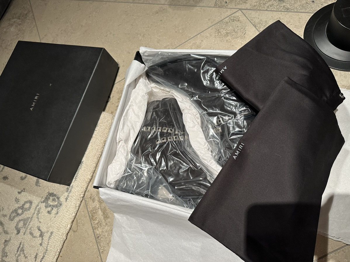 Amiri $1.6k 🤑 Amiri black suede conch jodhpur boots black suede Size US 13 / EU 46 - 3 Thumbnail
