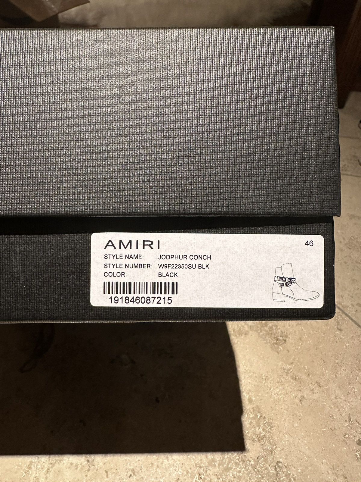 Amiri $1.6k 🤑 Amiri black suede conch jodhpur boots black suede Size US 13 / EU 46 - 15 Thumbnail