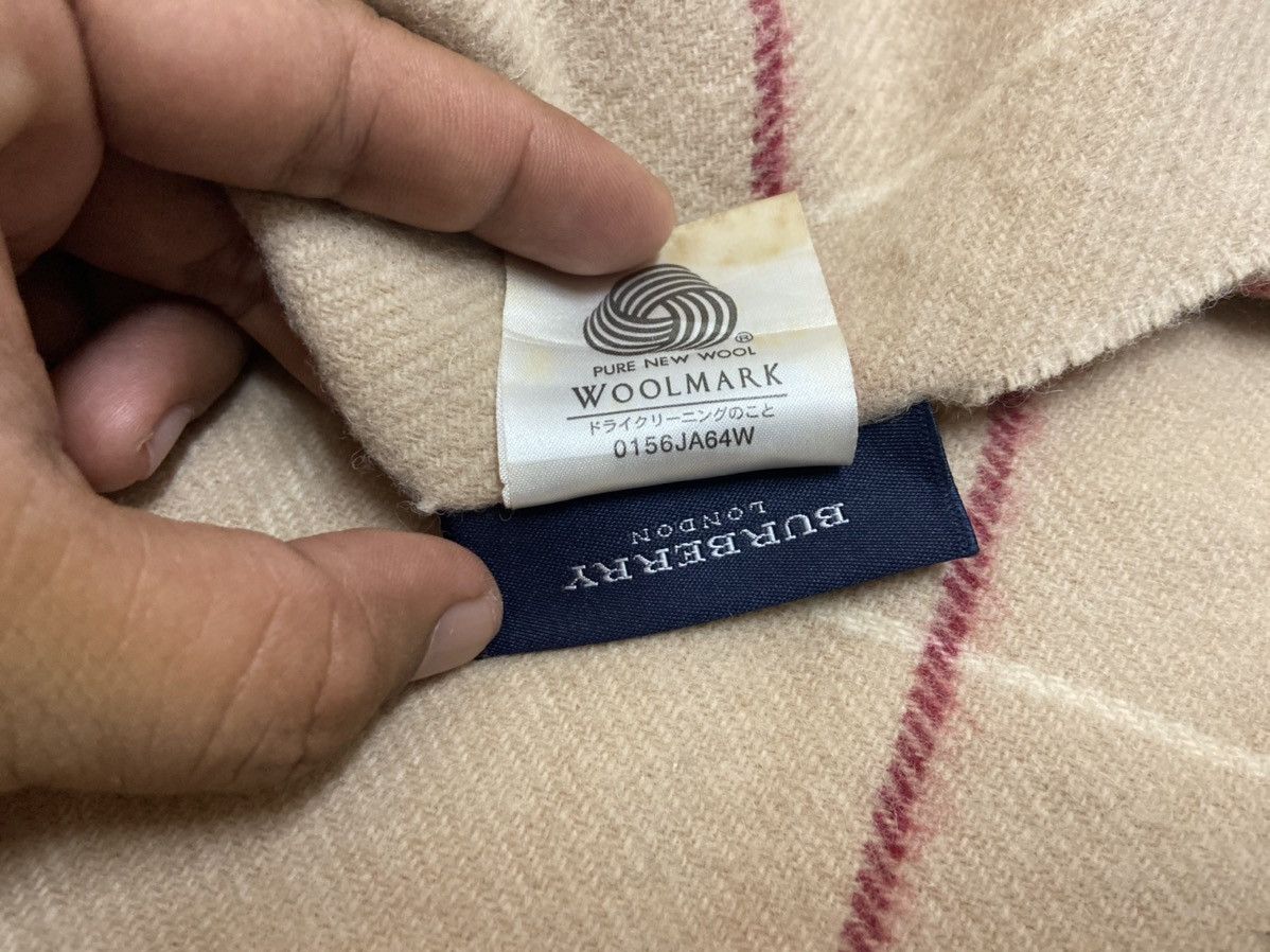 Burberry × Vintage Vintage 90's Burberry London Scarf Novacheck Design Size ONE SIZE - 7 Thumbnail