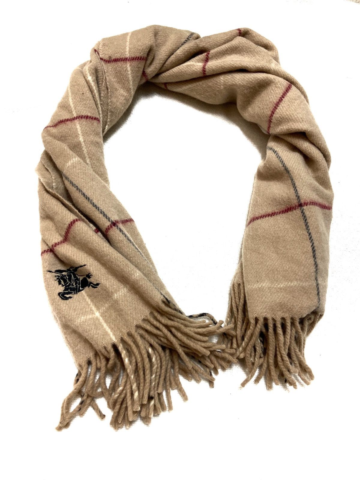 Burberry × Vintage Vintage 90's Burberry London Scarf Novacheck Design Size ONE SIZE - 4 Thumbnail