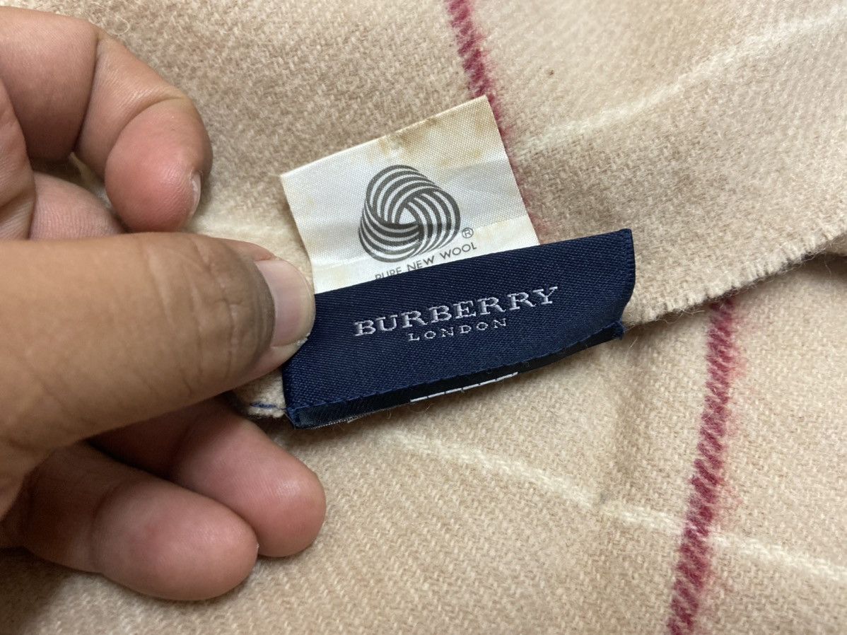 Burberry × Vintage Vintage 90's Burberry London Scarf Novacheck Design Size ONE SIZE - 8 Thumbnail
