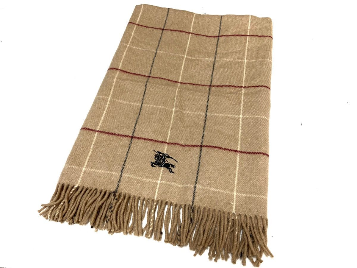 Burberry × Vintage Vintage 90's Burberry London Scarf Novacheck Design Size ONE SIZE - 1 Thumbnail