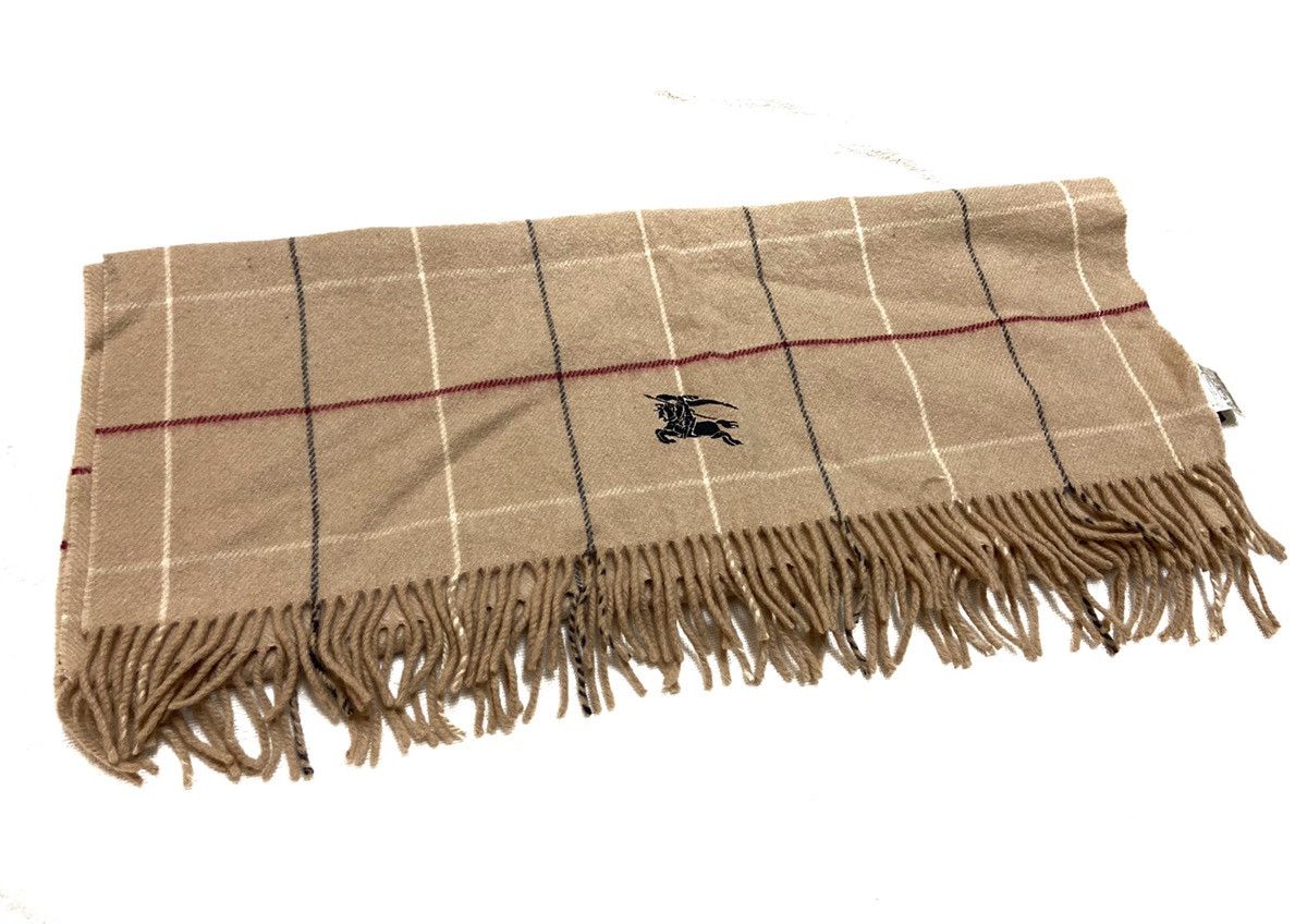 Burberry × Vintage Vintage 90's Burberry London Scarf Novacheck Design Size ONE SIZE - 5 Thumbnail