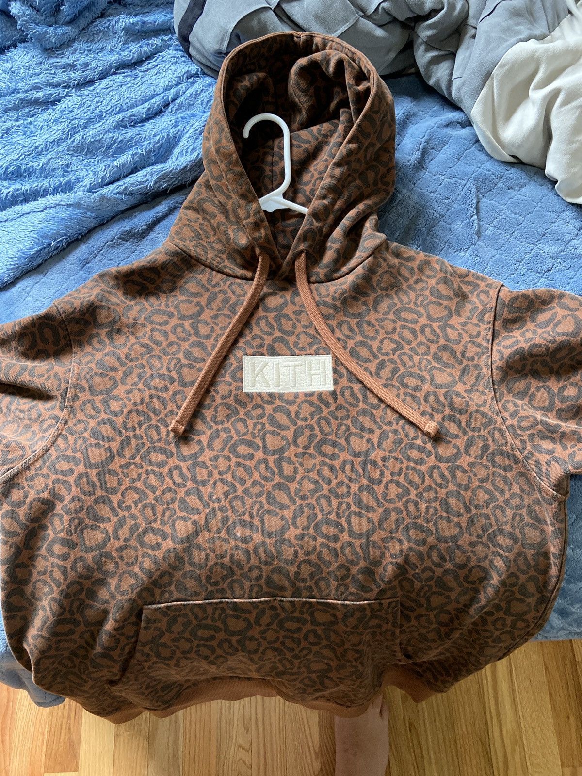 Kith FW17 Kith Monday Program Cheetah Classic Box Logo Hoodie Size US M / EU 48-50 / 2 - 2 Thumbnail