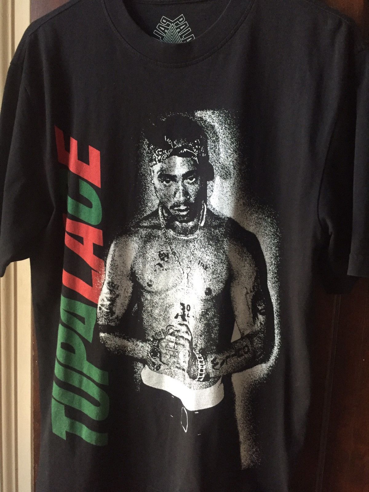 image of Ultra Grail Palace X Tupac Tee in Black, Men's (Size Small)