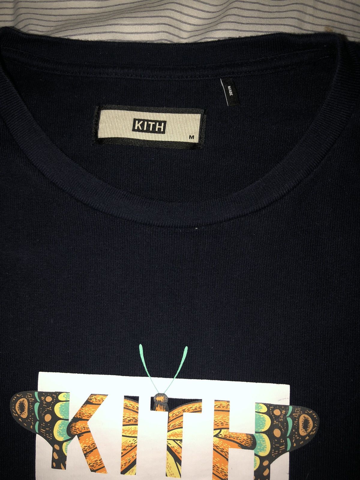 Kith Kith "Monarch" Butterfly Box Logo L/S Tee Size US M / EU 48-50 / 2 - 3 Thumbnail