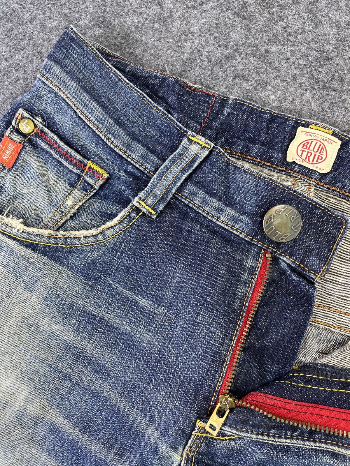 Edwin × Japanese Brand Edwin Flare Blue jeans - J786 Size US 30 / EU 46 - 9 Thumbnail