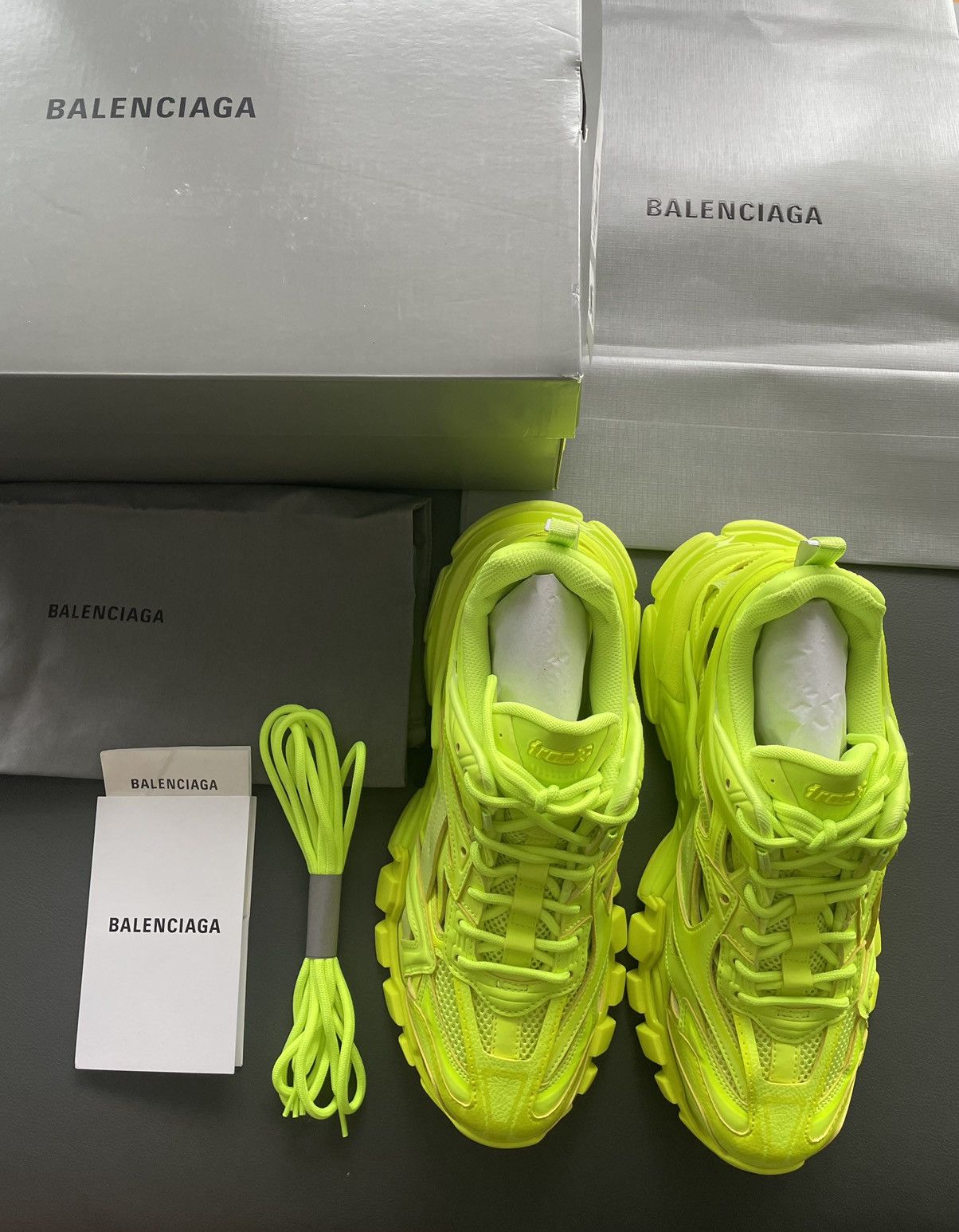 Balenciaga Rare LimitedEdition Brand New Runway Track Sneaker Triple S Size US 8.5 / EU 41-42 - 13 Thumbnail