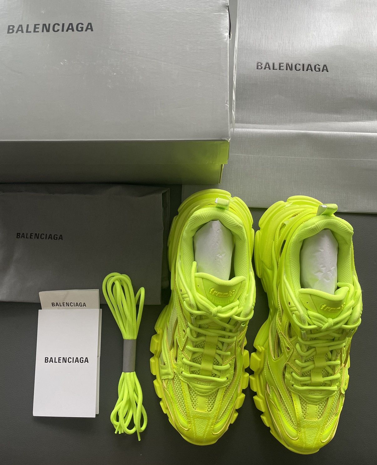 Balenciaga Rare LimitedEdition Brand New Runway Track Sneaker Triple S Size US 8.5 / EU 41-42 - 2 Thumbnail