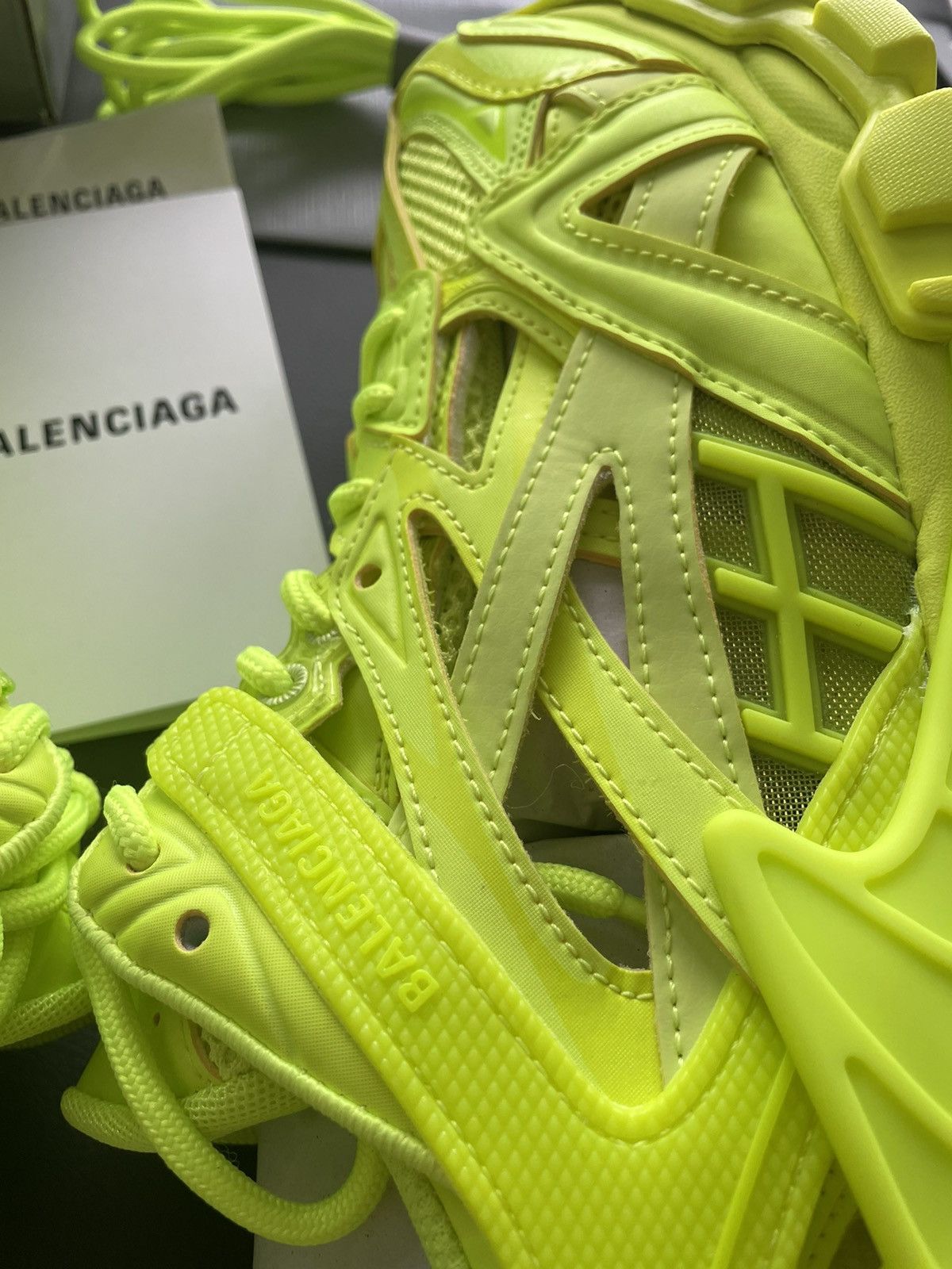 Balenciaga Rare LimitedEdition Brand New Runway Track Sneaker Triple S Size US 8.5 / EU 41-42 - 10 Thumbnail