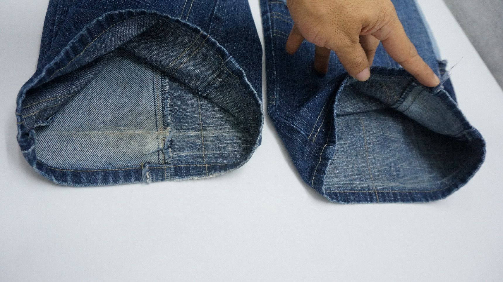 Vintage Dope Vintage 🔥 Baggy Patchwork Jeans Size US 36 / EU 52 - 24 Thumbnail