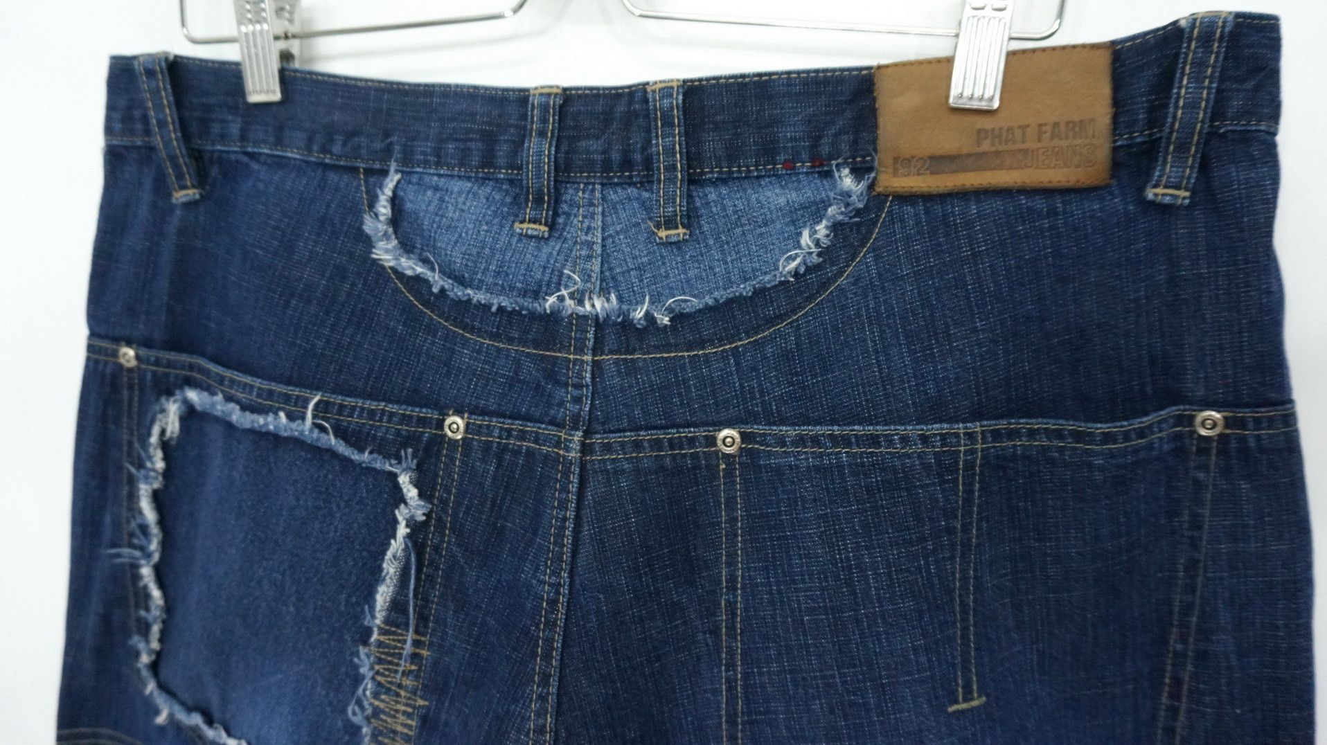 Vintage Dope Vintage 🔥 Baggy Patchwork Jeans Size US 36 / EU 52 - 10 Thumbnail