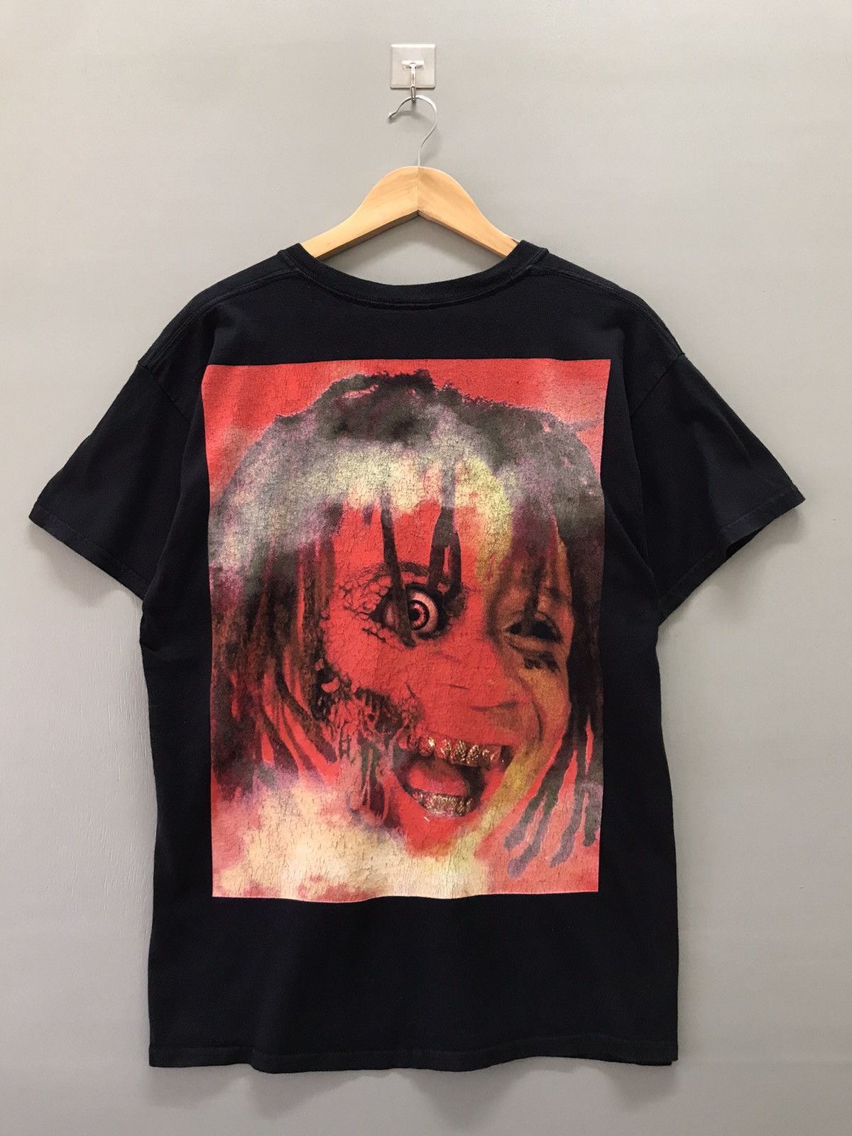 Trippie Redd Rapper Face Potrait Rap Tees T-shirt