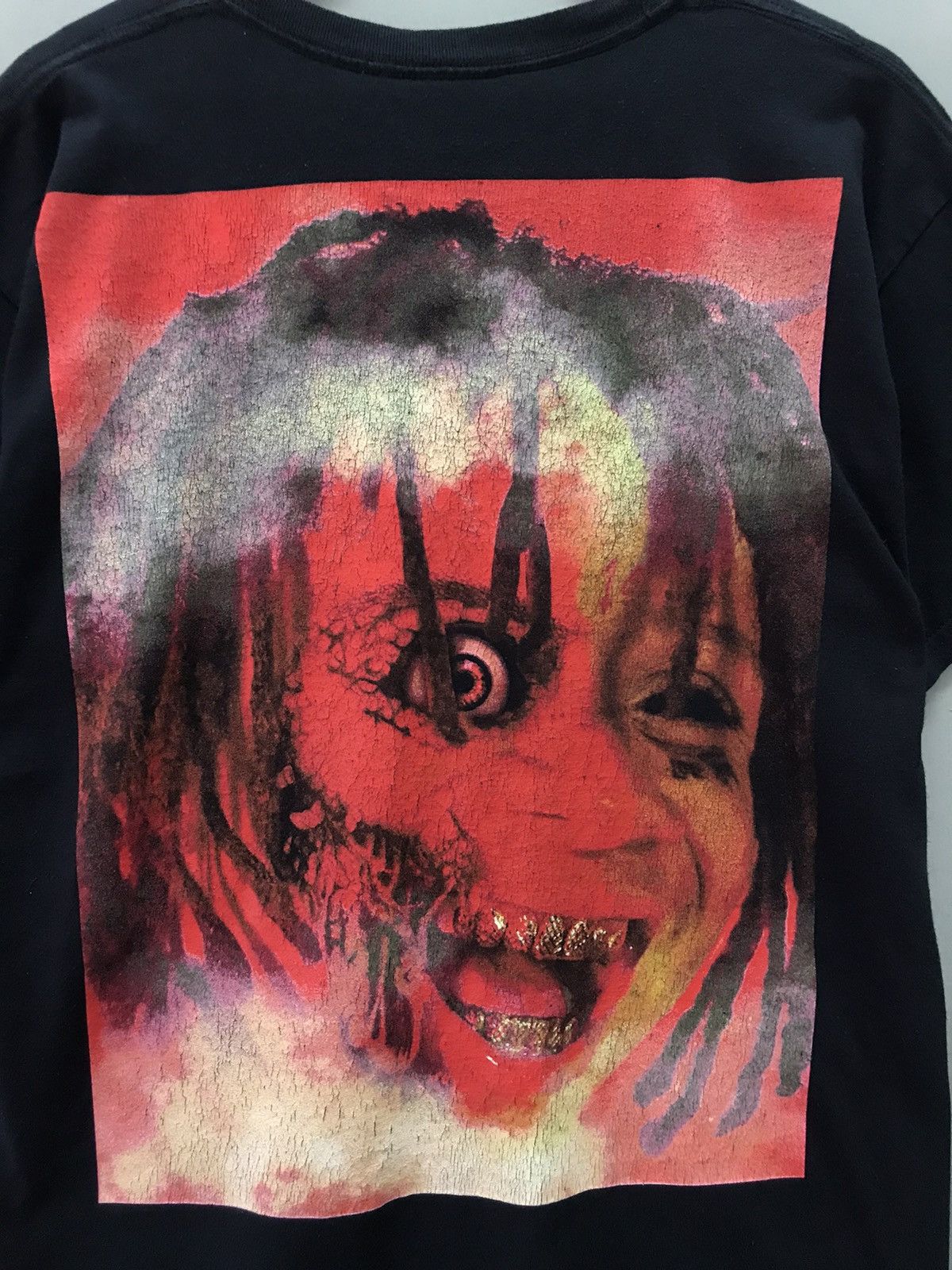 Rap Tees × Trippie Redd Trippie Redd Rapper Face Potrait Rap Tees T-shirt Size US L / EU 52-54 / 3 - 3 Thumbnail