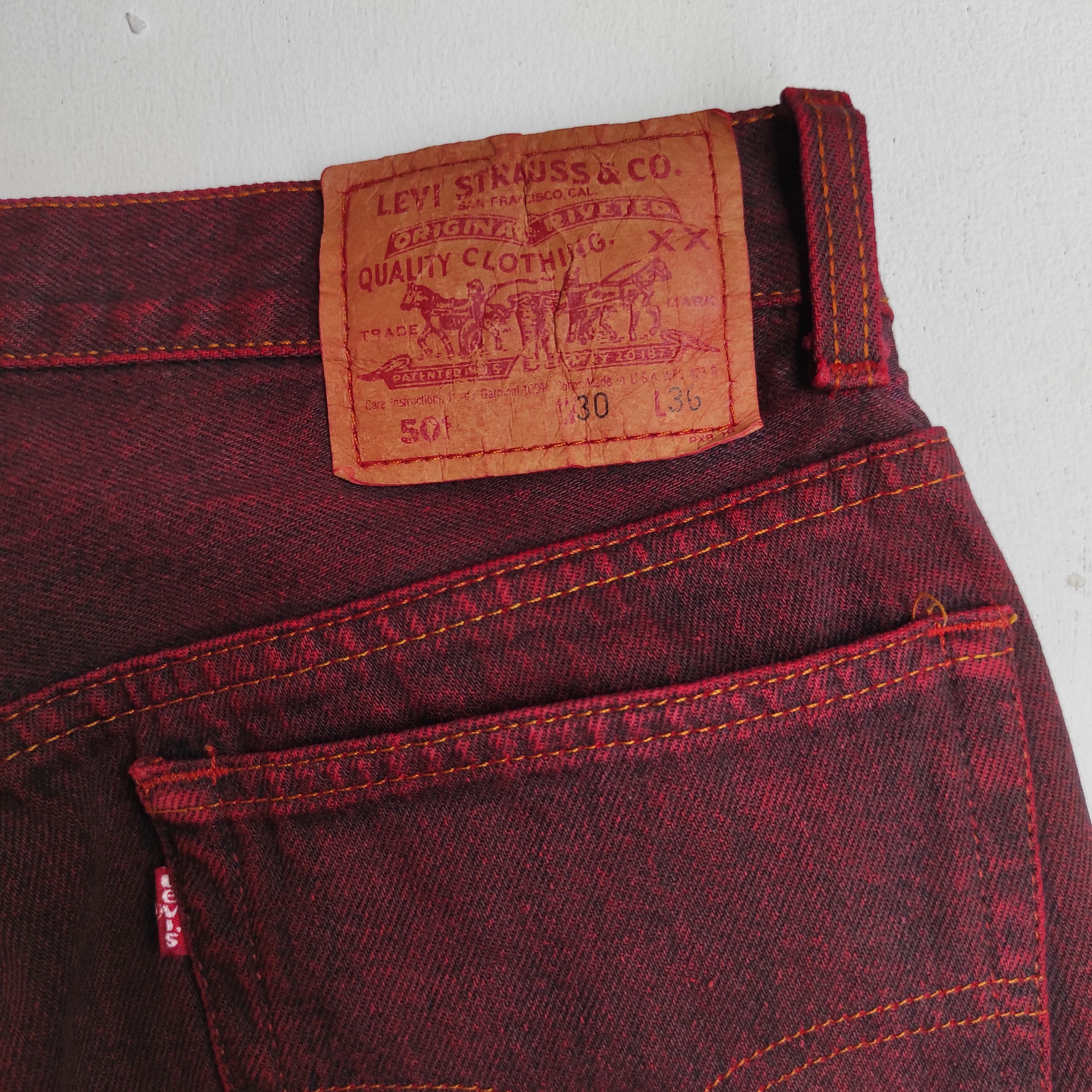Levi's Vintage Clothing Vintage Levis 501 Denim Jeans made in USA Size US 28 / EU 44 - 15 Thumbnail