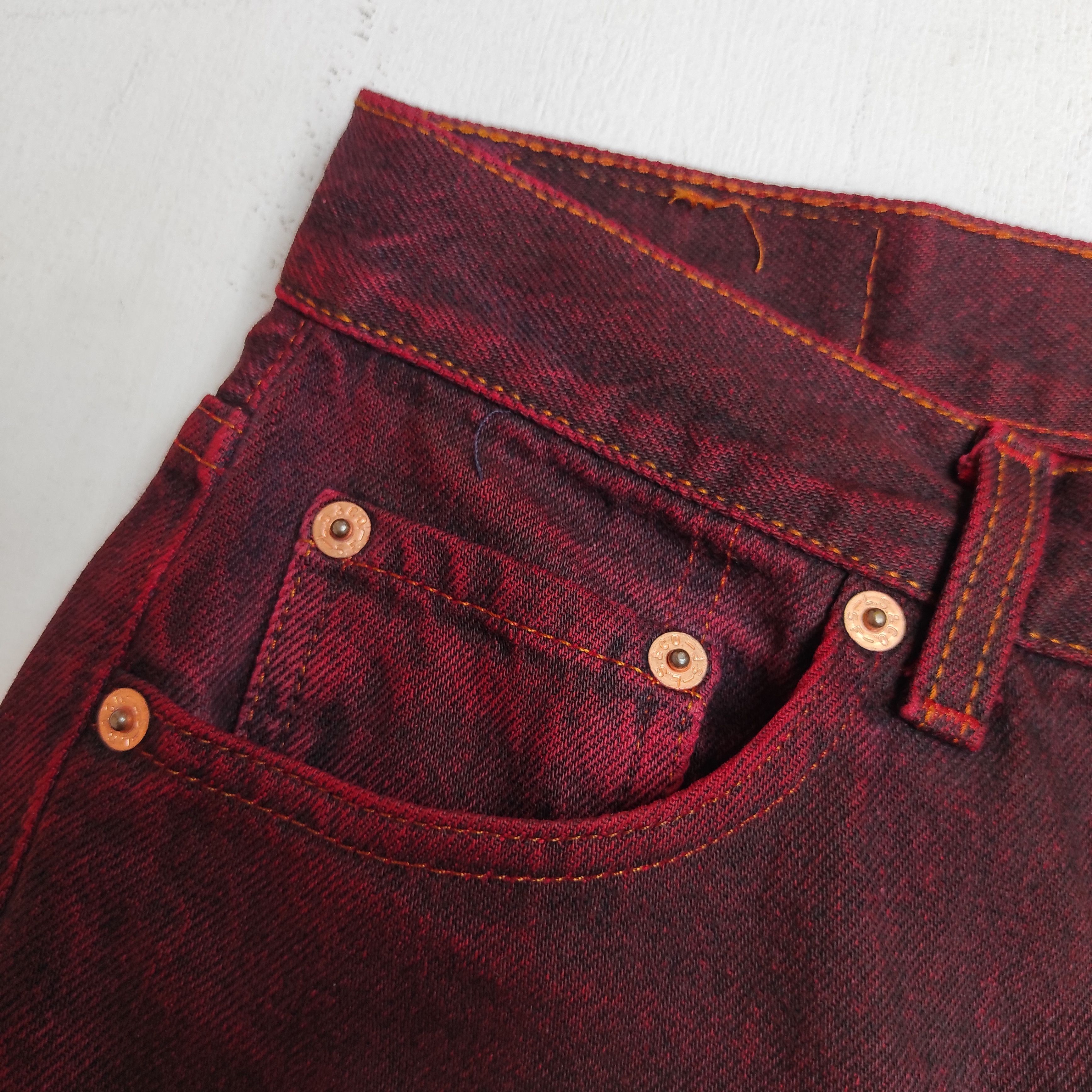 Levi's Vintage Clothing Vintage Levis 501 Denim Jeans made in USA Size US 28 / EU 44 - 3 Thumbnail