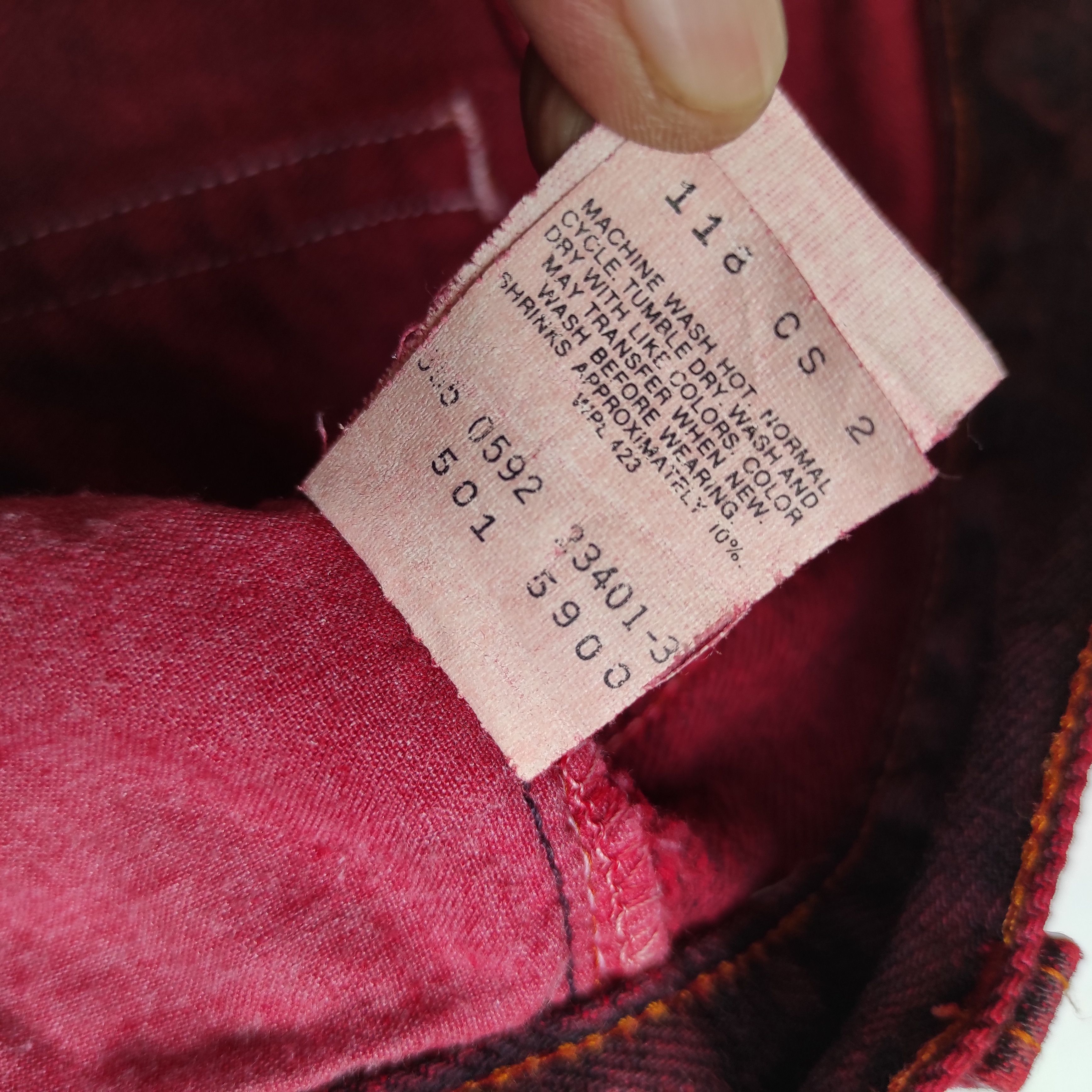 Levi's Vintage Clothing Vintage Levis 501 Denim Jeans made in USA Size US 28 / EU 44 - 7 Thumbnail