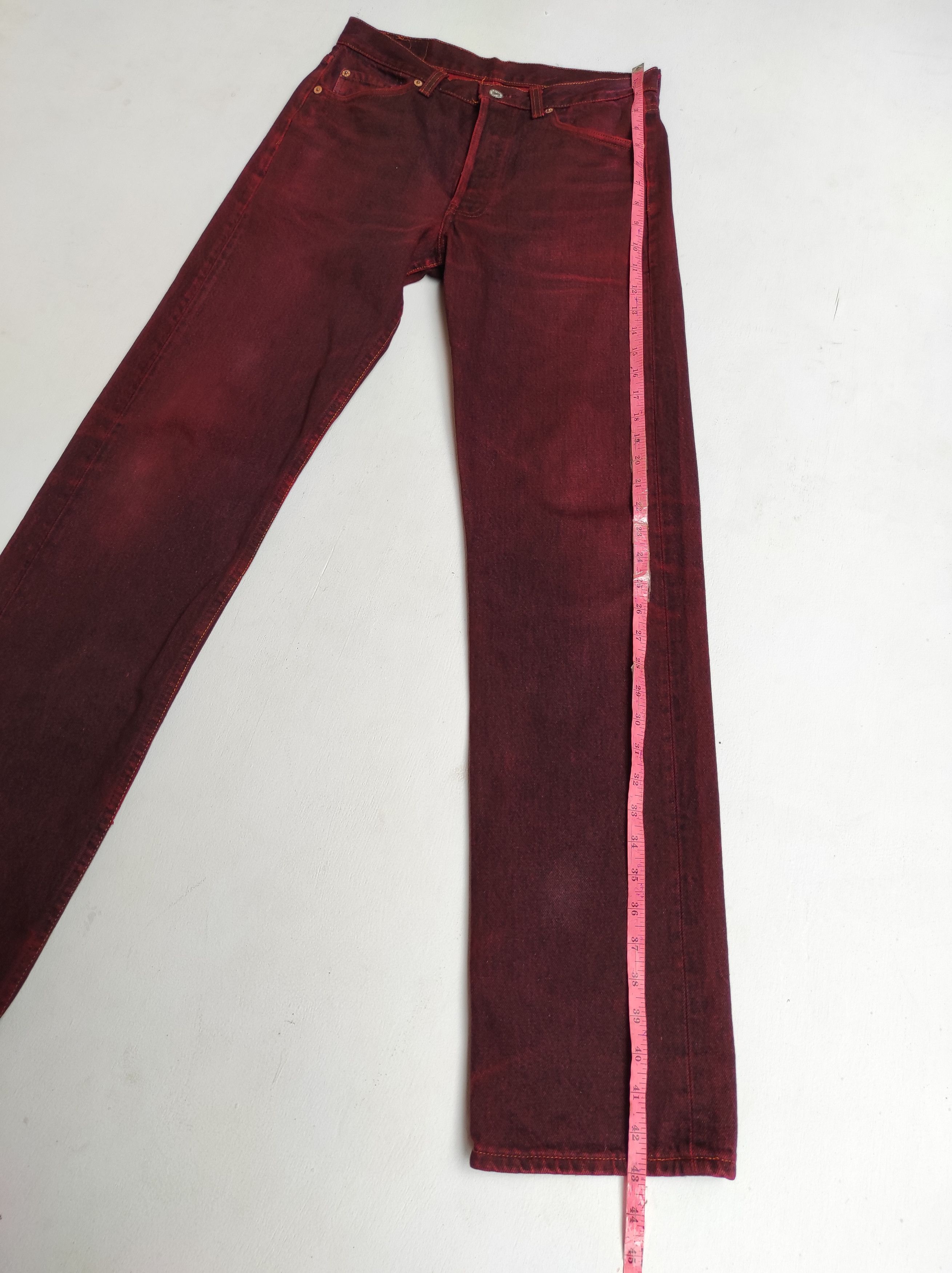 Levi's Vintage Clothing Vintage Levis 501 Denim Jeans made in USA Size US 28 / EU 44 - 19 Thumbnail