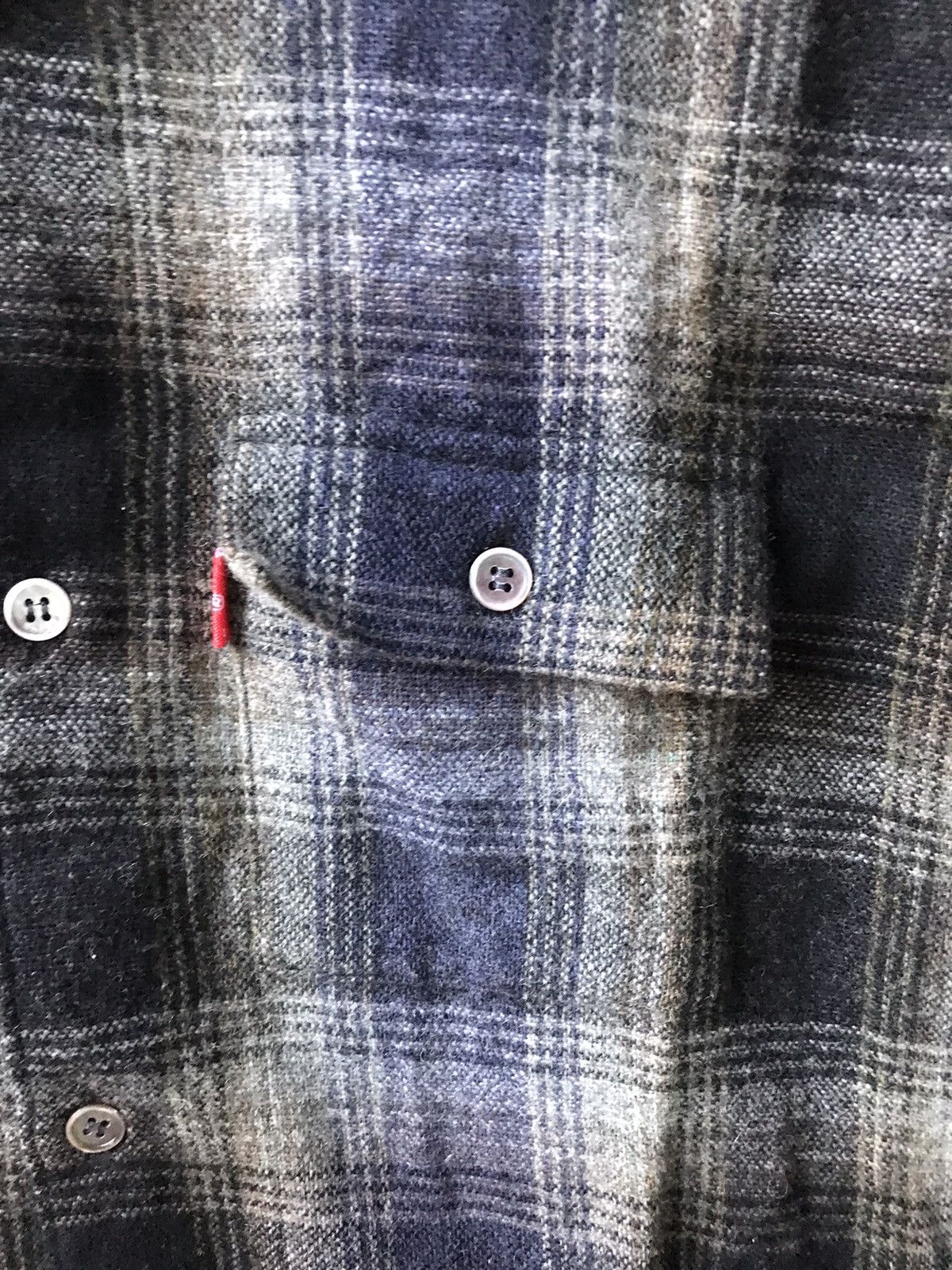 Flannel × Japanese Brand Victim Japan Distressed Grunge Style Flannel Size US M / EU 48-50 / 2 - 4 Thumbnail