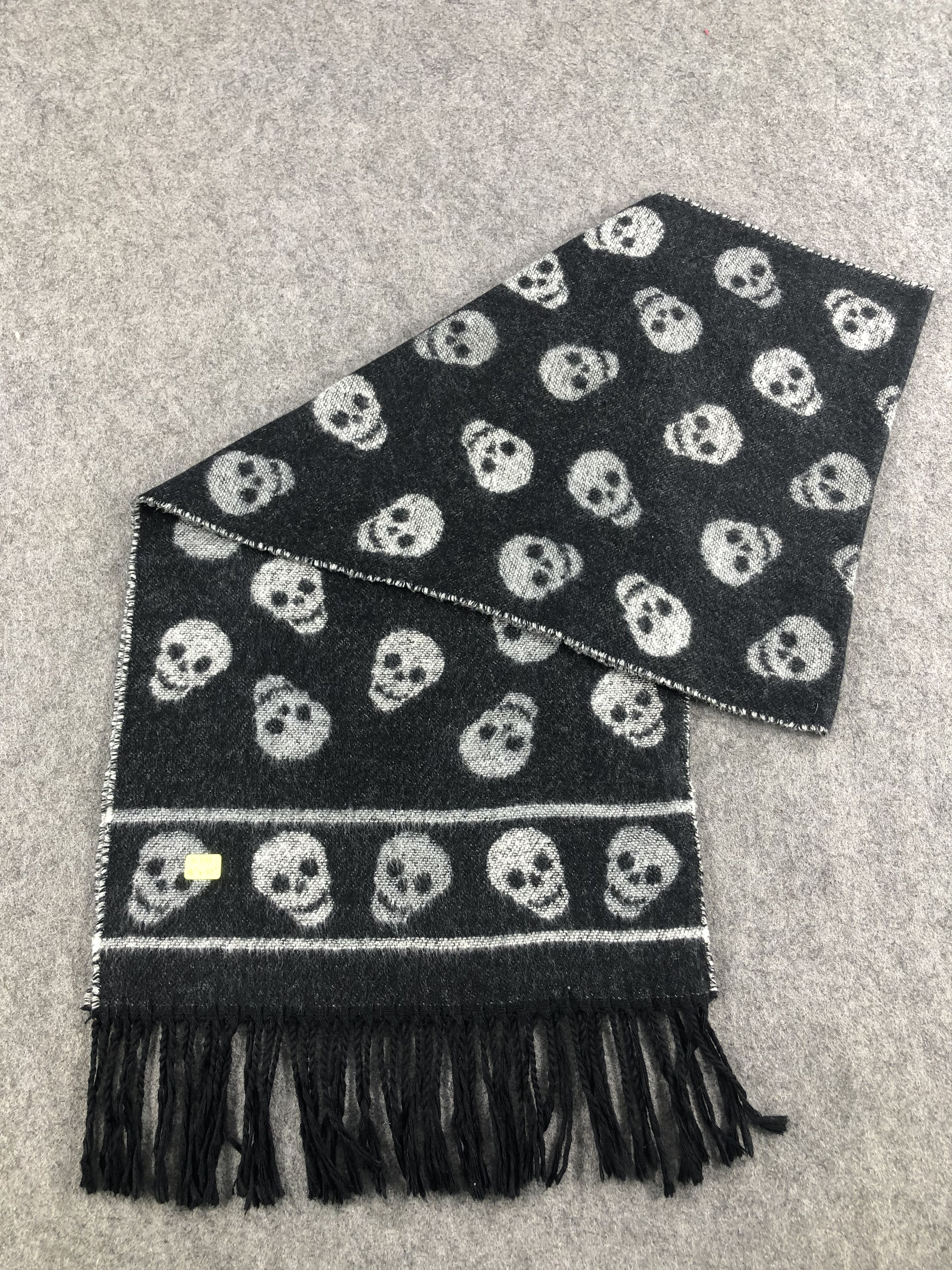 Beams Plus Beams Skull Design Scarf / Muffler / Neckwear Size ONE SIZE - 6 Thumbnail