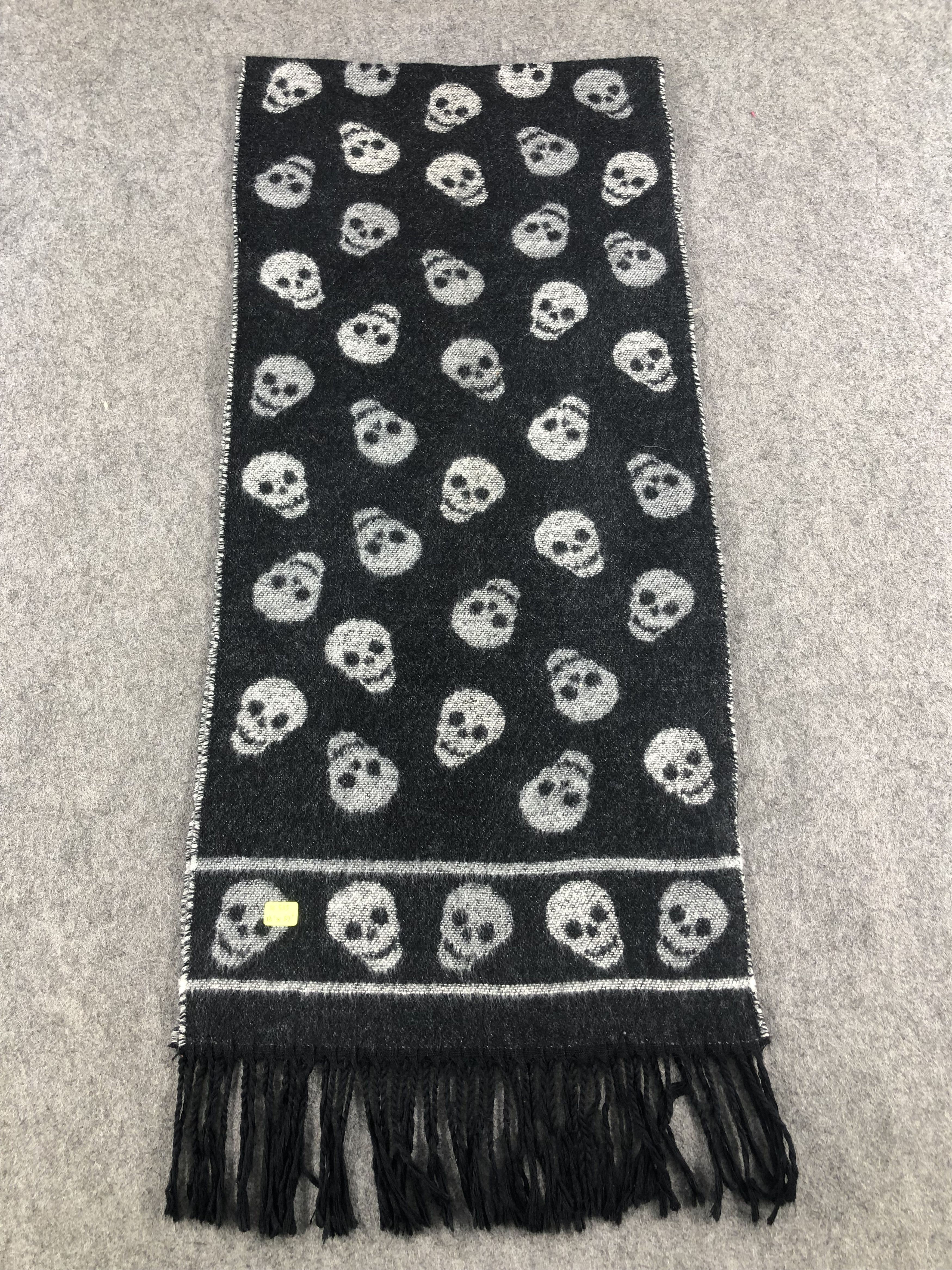Beams Plus Beams Skull Design Scarf / Muffler / Neckwear Size ONE SIZE - 3 Thumbnail