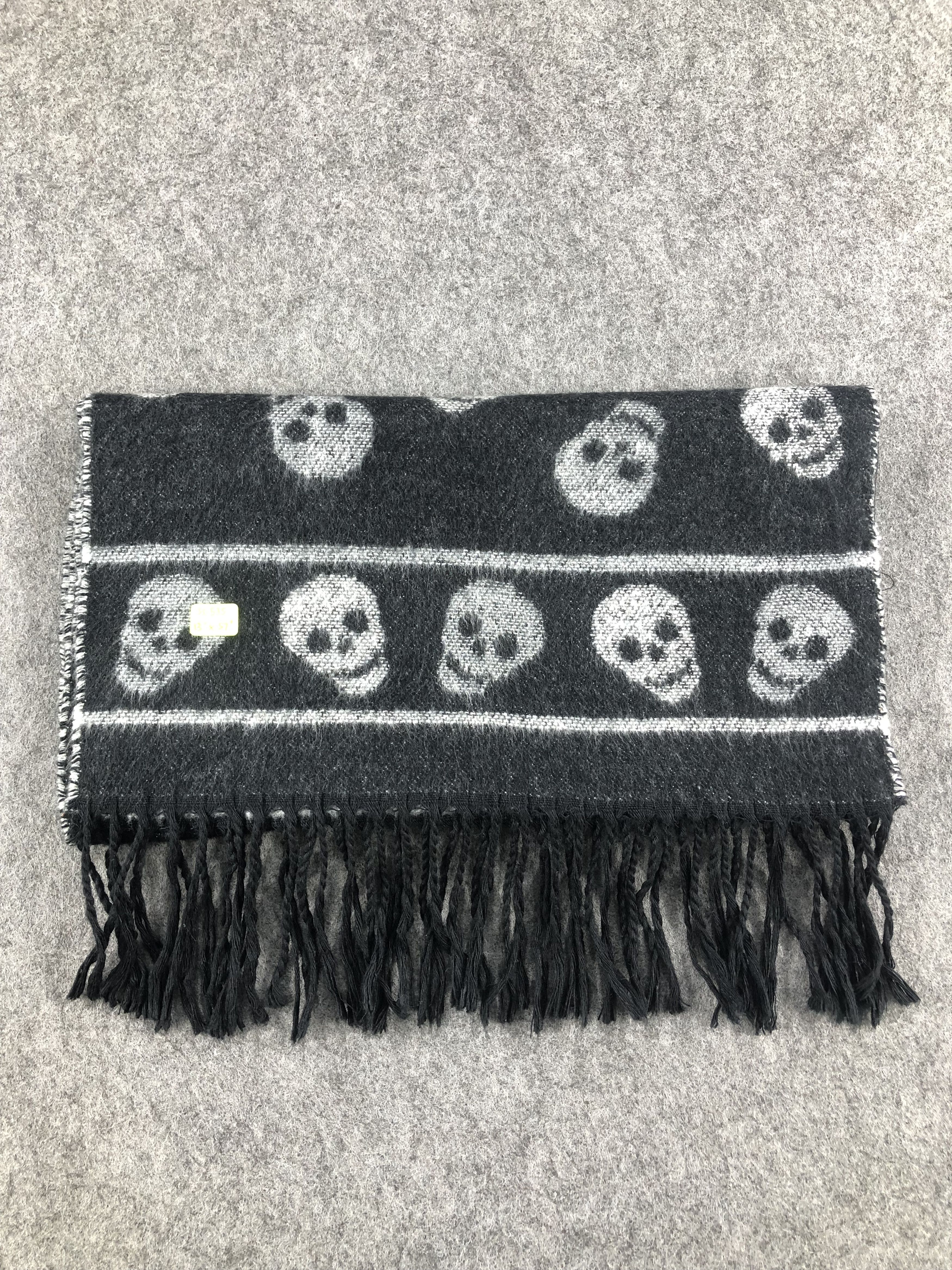Beams Plus Beams Skull Design Scarf / Muffler / Neckwear Size ONE SIZE - 7 Thumbnail