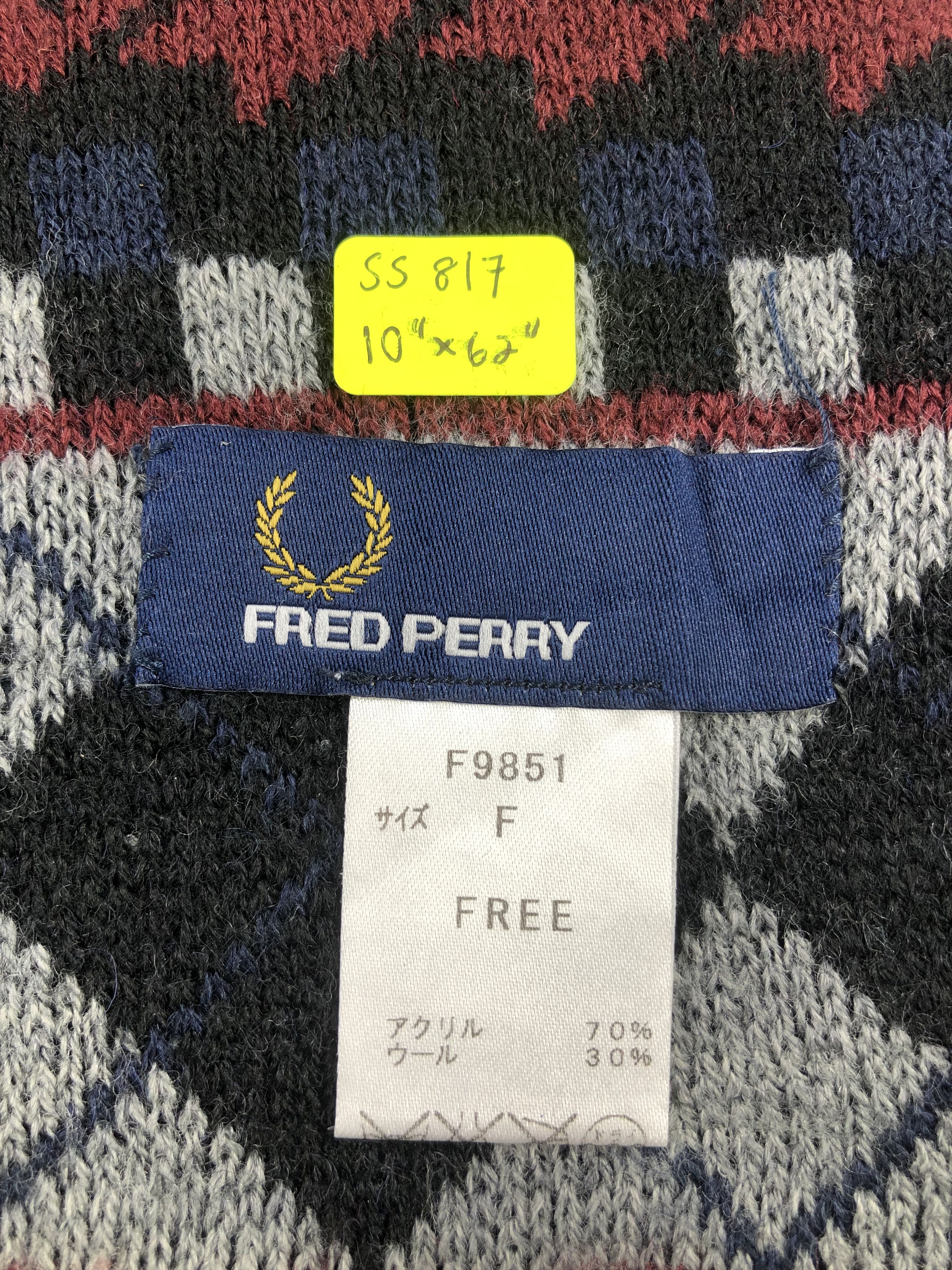 Fred Perry Fred Perry Scarf / Muffler / Neckwear Size ONE SIZE - 4 Thumbnail