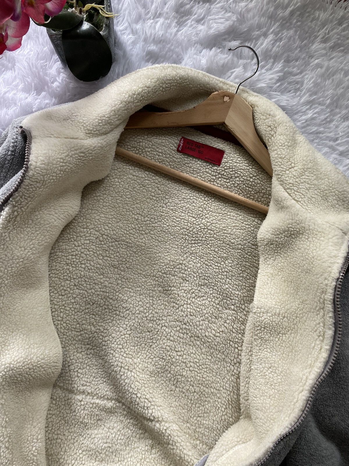 Levi's × Vintage Vintage Levis Fleece Sherpa Jacket Size US L / EU 52-54 / 3 - 7 Thumbnail