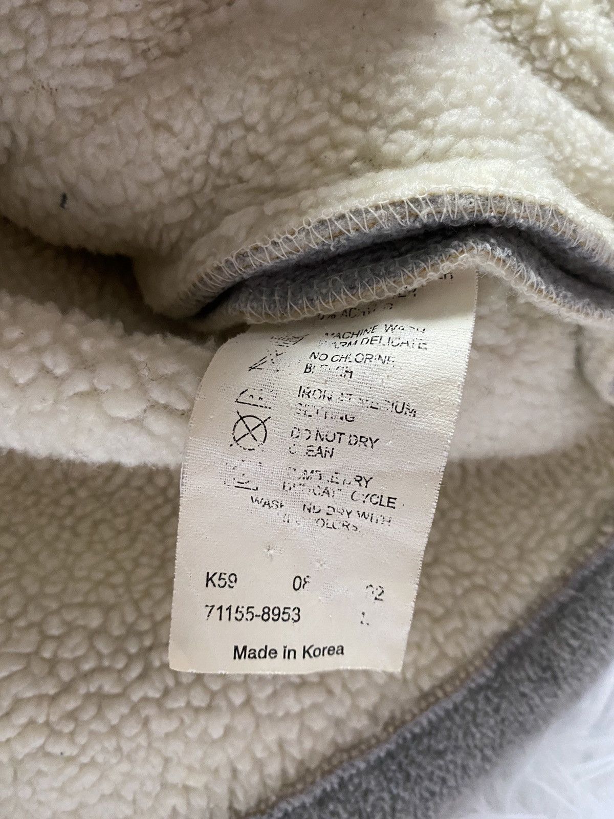 Levi's × Vintage Vintage Levis Fleece Sherpa Jacket Size US L / EU 52-54 / 3 - 5 Thumbnail
