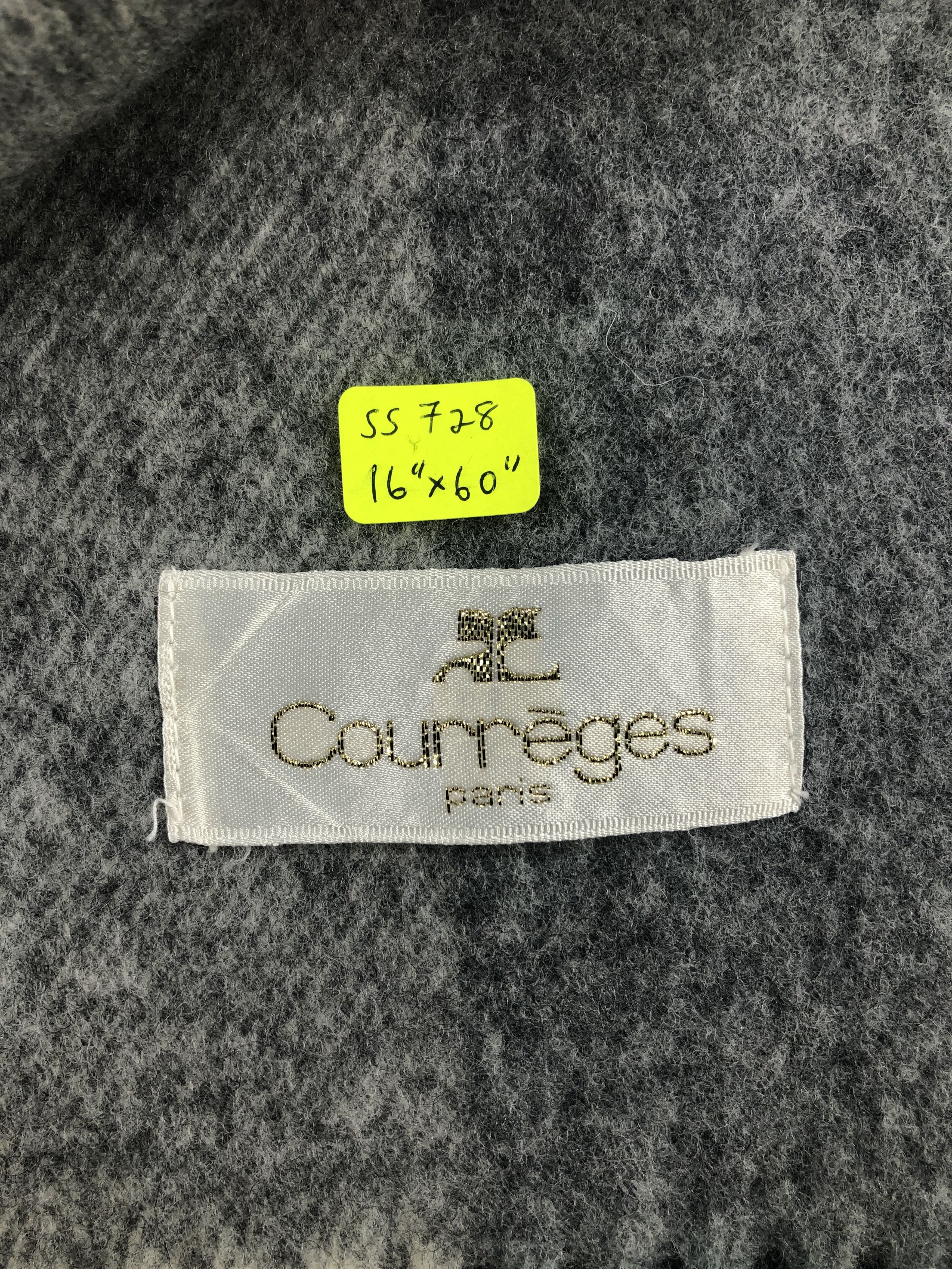 Courreges Courreges Scarf / Muffler / Neckwear Size ONE SIZE - 5 Thumbnail
