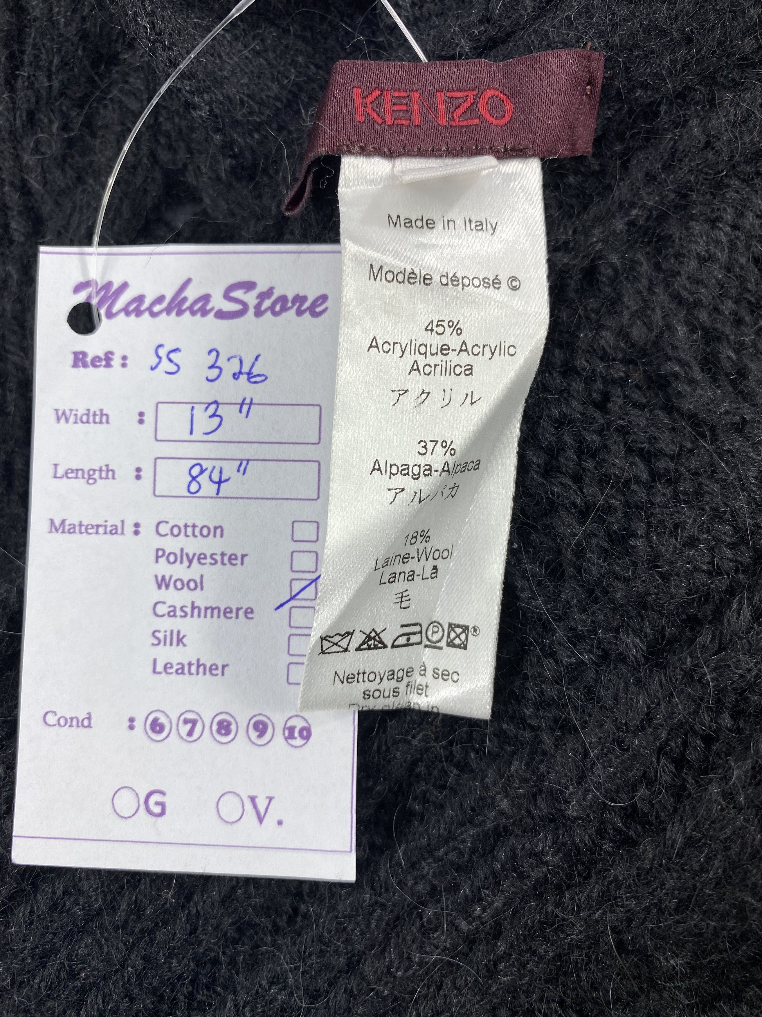 Kenzo Kenzo Scarf / Muffler / Neckwear Size ONE SIZE - 6 Thumbnail