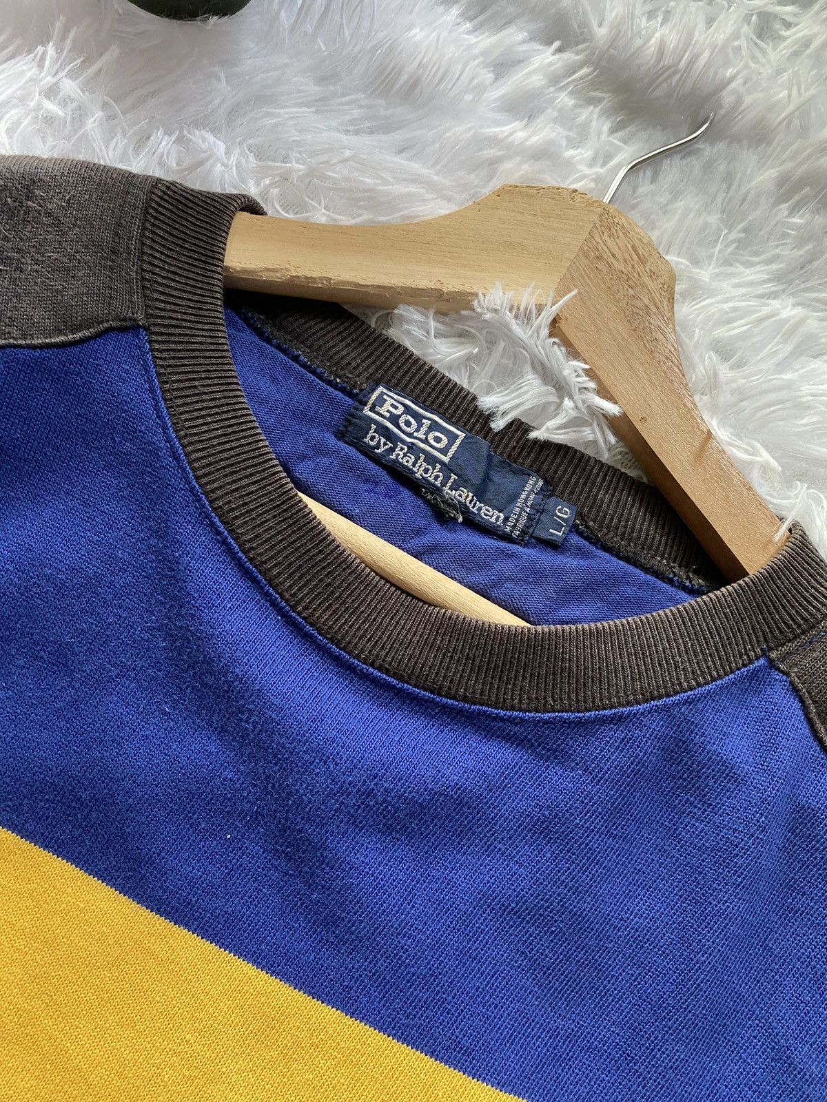 Polo Ralph Lauren × Vintage Vintage Polo Ralph Lauren Stripe Size US L / EU 52-54 / 3 - 3 Thumbnail