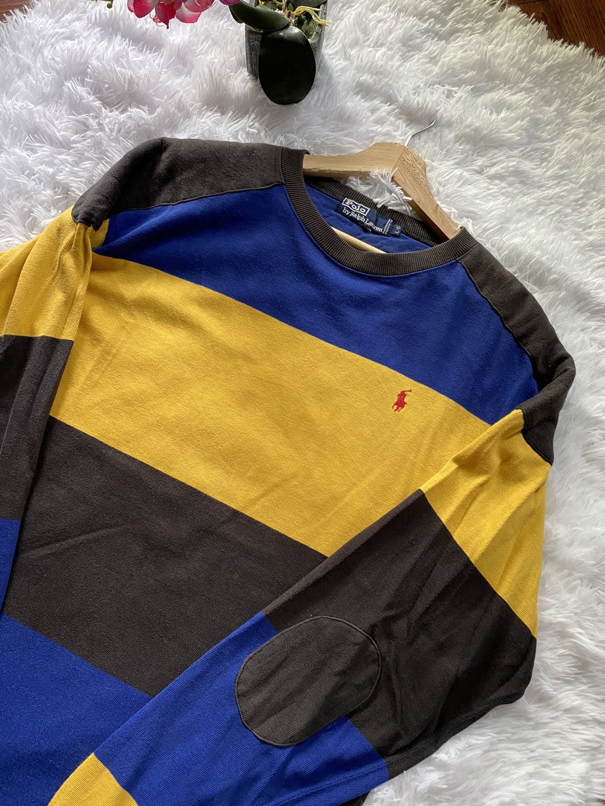Polo Ralph Lauren × Vintage Vintage Polo Ralph Lauren Stripe Size US L / EU 52-54 / 3 - 2 Thumbnail