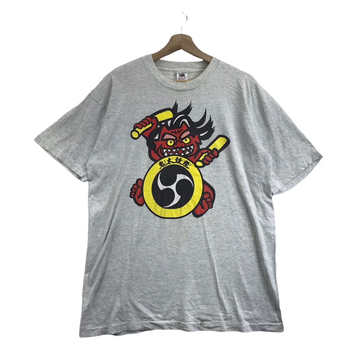 Vintage ONDEKOZA USA Music Japan Marathon Odysey Tour 1990 Size US L / EU 52-54 / 3 - 3 Thumbnail
