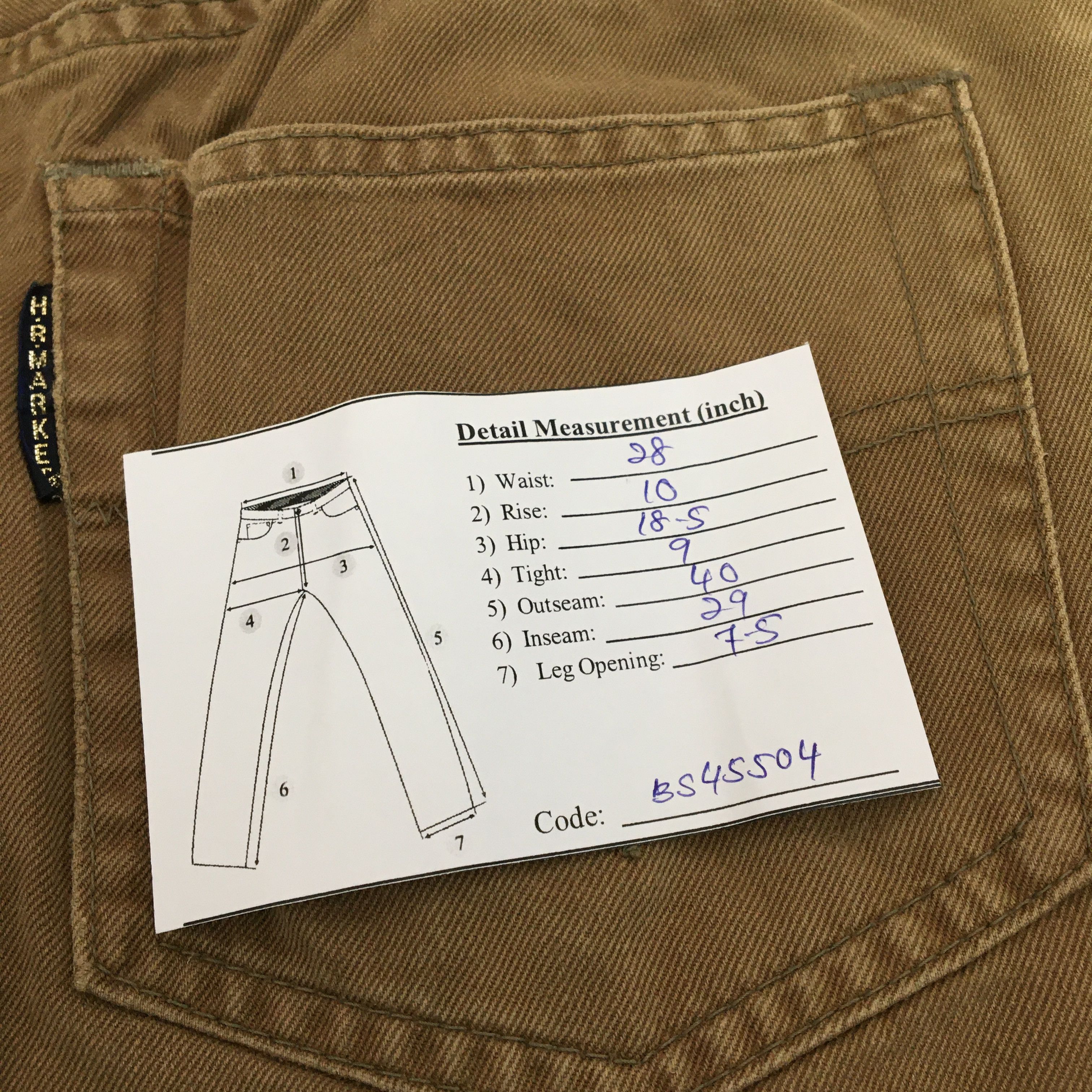 HOLLYWOOD RANCH MARKET Hollywood Ranch Market Jeans Selvedge Denim Redline Pants Size 28" / US 6 / IT 42 - 14 Thumbnail