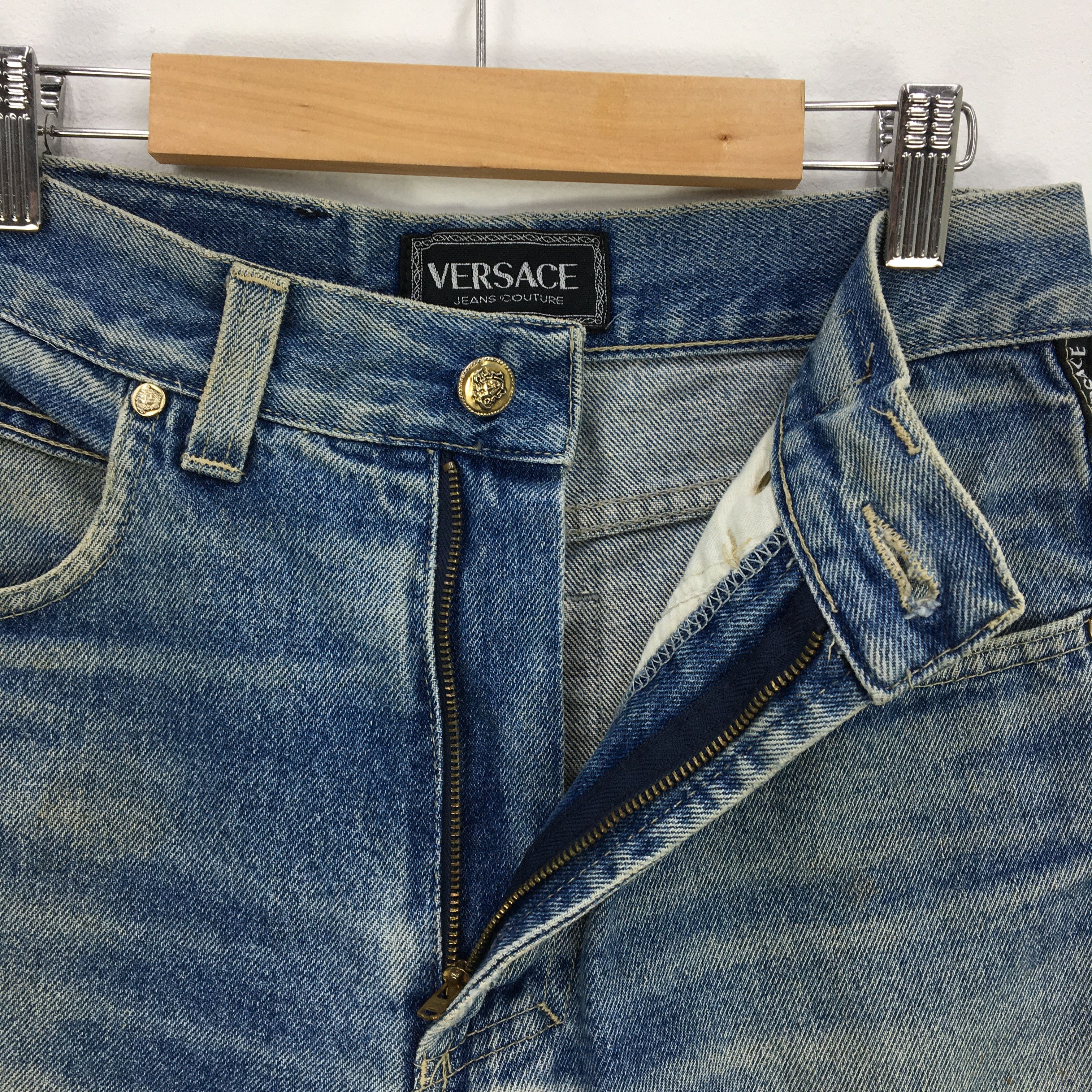 Versace Vintage Versace Jeans Medusa Gianni Versace Denim BS47416. Size 28" / US 6 / IT 42 - 5 Thumbnail