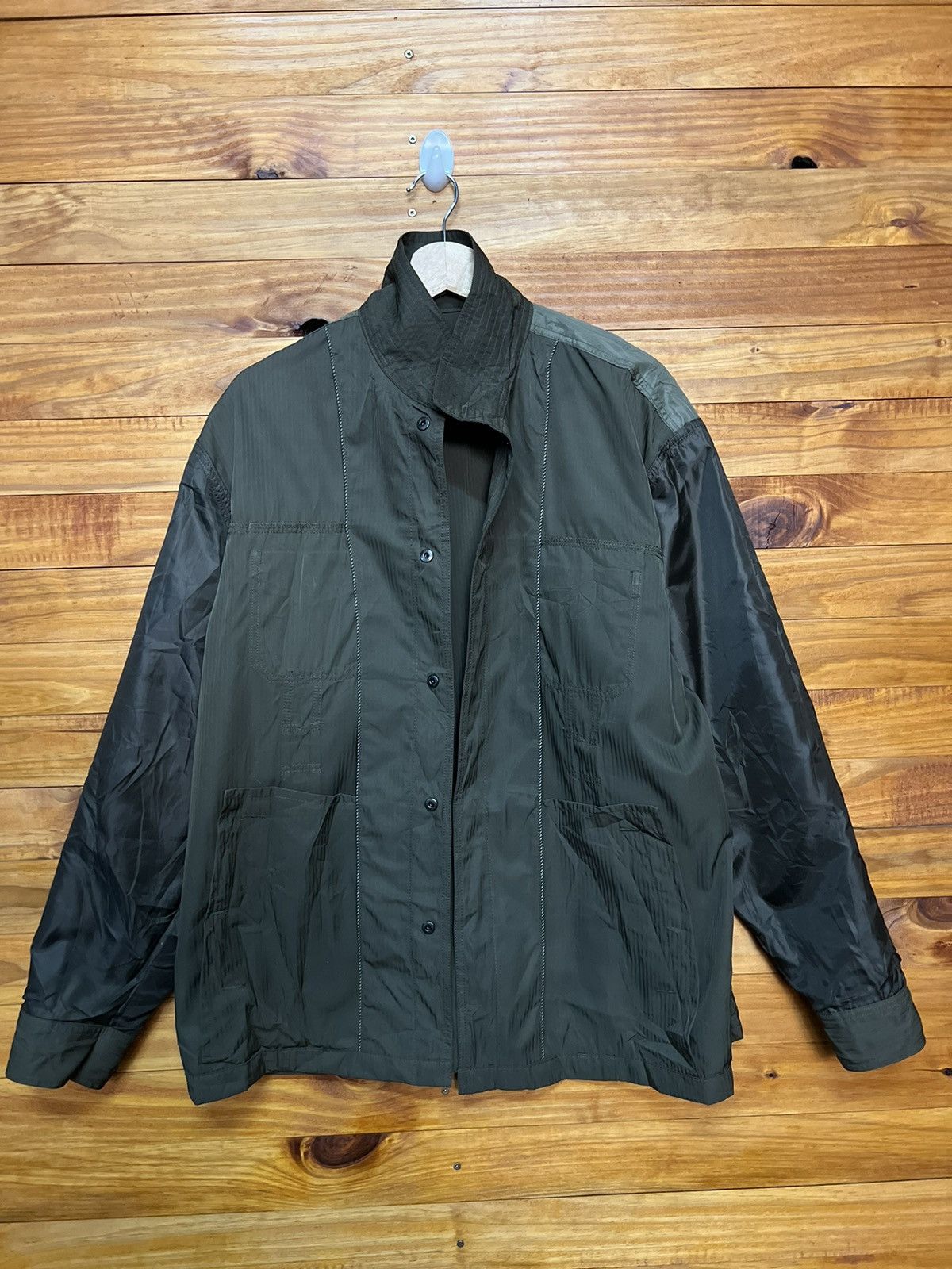 Yohji Yamamoto ARCHIVE🔥YOHJI YAMAMOTO SACSNY Y'SACCS TRUCKER JACKET Size US XL / EU 56 / 4 - 17 Thumbnail