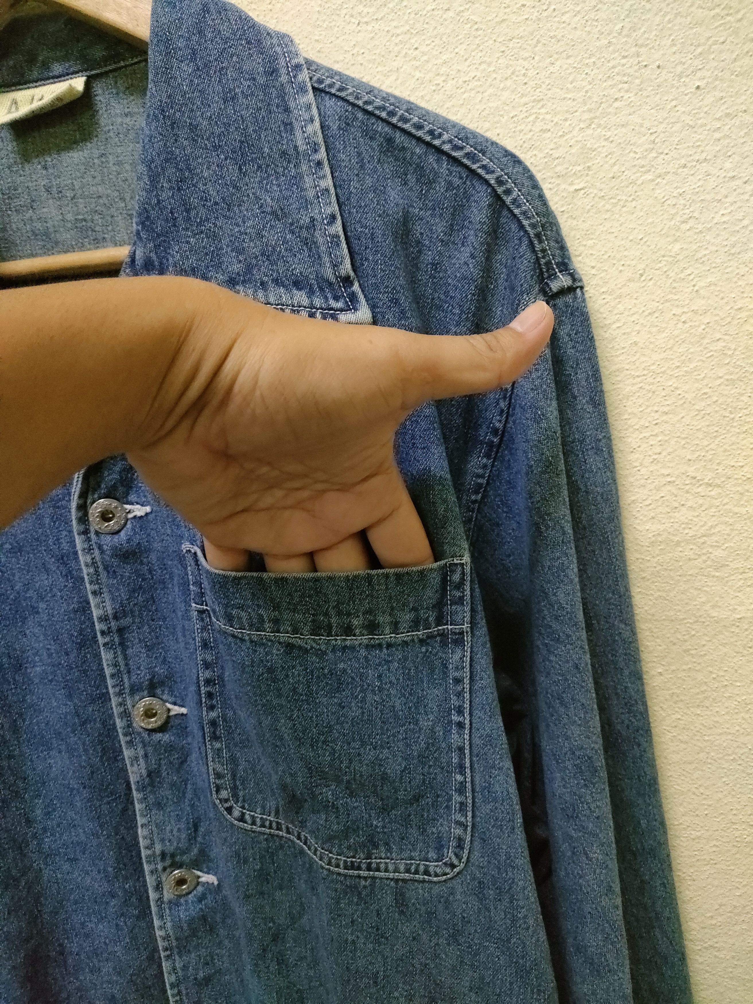 Nigel Cabourn A/108 Military Denim Jacket Size US M / EU 48-50 / 2 - 3 Thumbnail