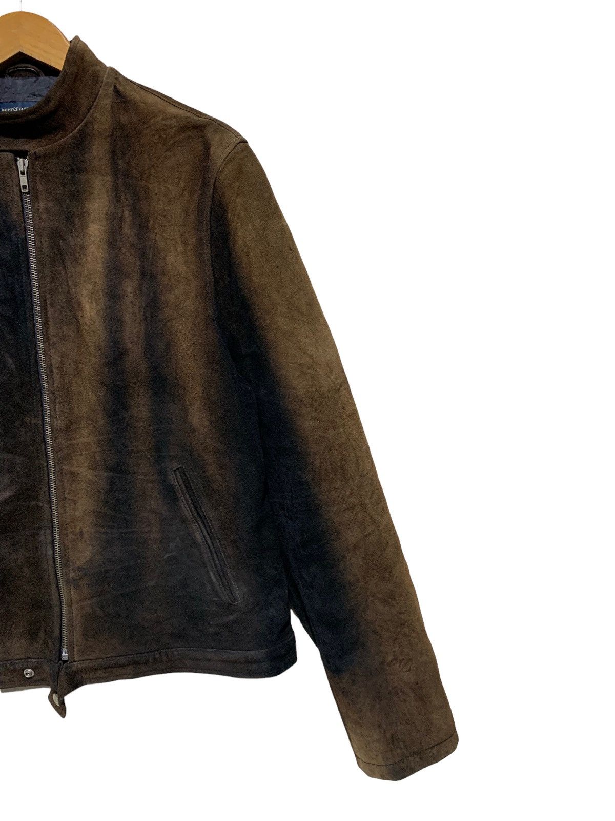 Genuine Leather 🔥MITSUME COWHIDE LEATHER RACER JACKETS Size US L / EU 52-54 / 3 - 3 Thumbnail