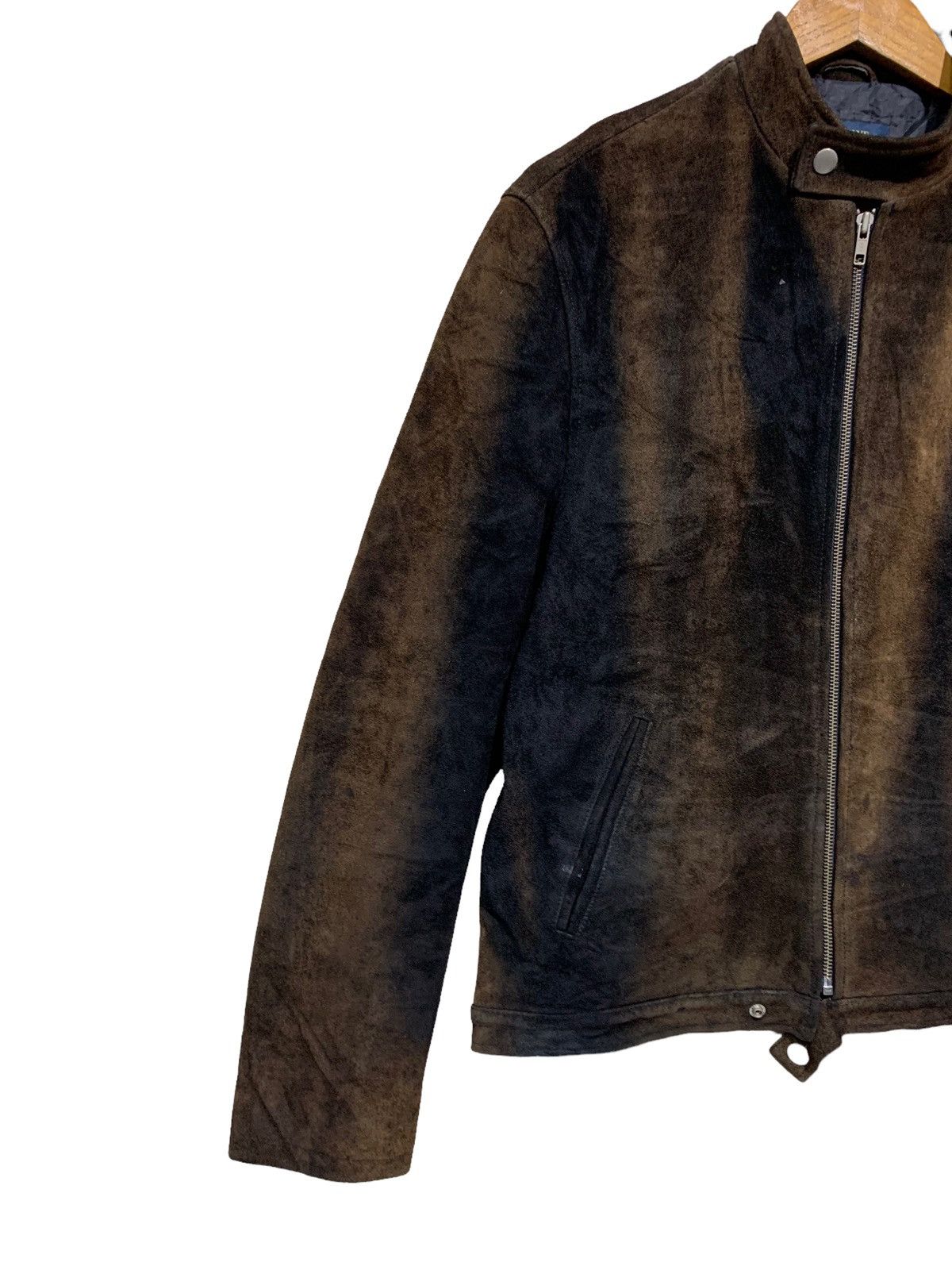 Genuine Leather 🔥MITSUME COWHIDE LEATHER RACER JACKETS Size US L / EU 52-54 / 3 - 2 Thumbnail