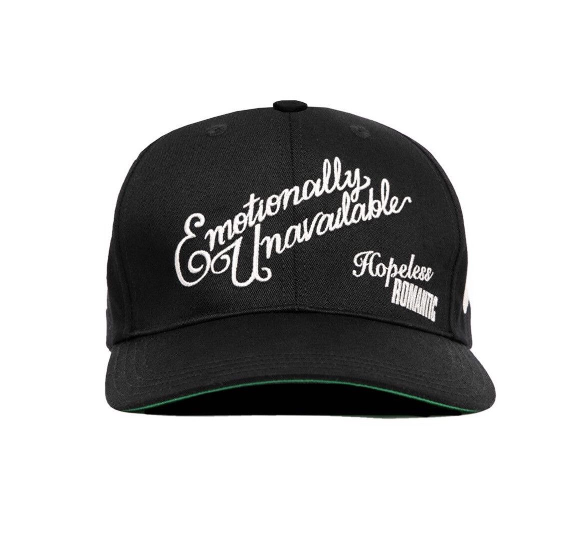 image of Emotionally Unavailable Movie Titles Hat in Black, Men's