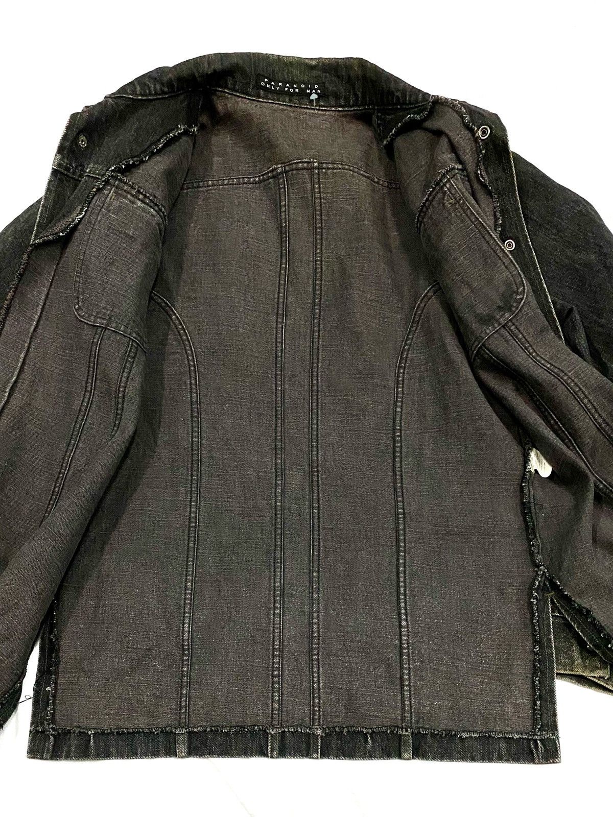 Designer × Japanese Brand 🔥NEED GONE🔥DENIM JEANS JACKET BY PARANOID Size US S / EU 44-46 / 1 - 11 Thumbnail