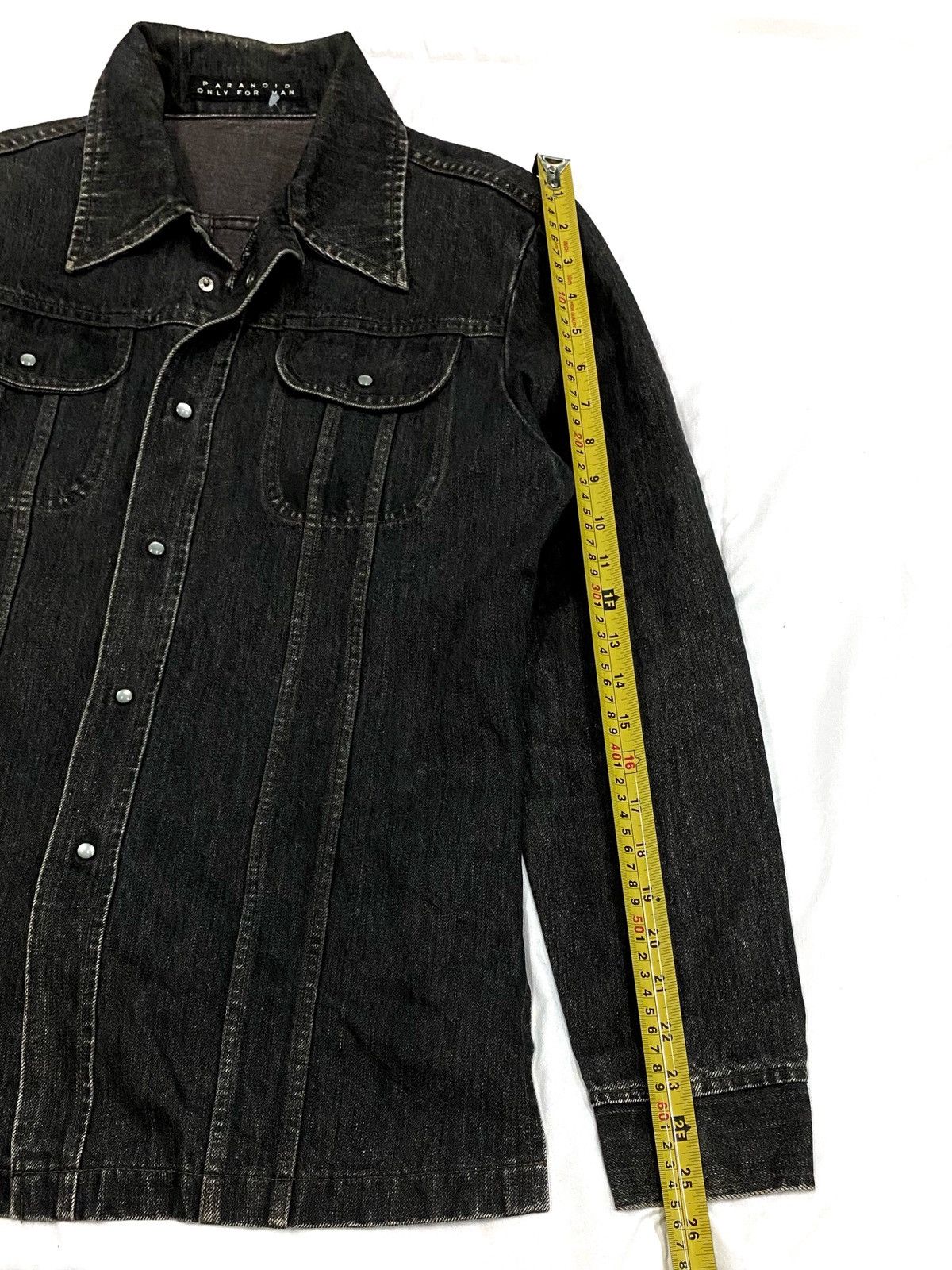 Designer × Japanese Brand 🔥NEED GONE🔥DENIM JEANS JACKET BY PARANOID Size US S / EU 44-46 / 1 - 15 Thumbnail
