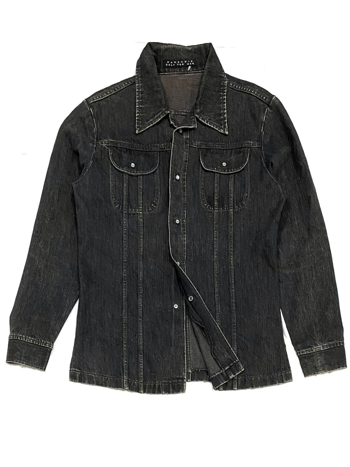 🔥NEED GONE🔥DENIM JEANS JACKET BY PARANOID
