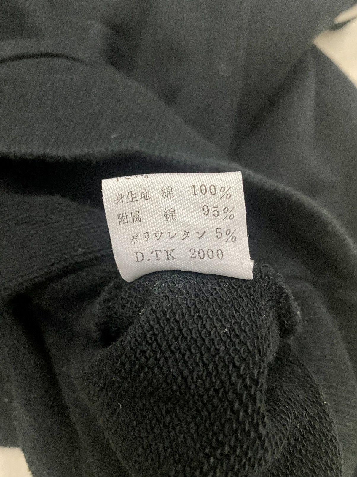 Japanese Brand × Kansai Yamamoto VINTAGE CC KANSAI WX/710N’ HALF ZIP SPELLOUT HOODIE Size US M / EU 48-50 / 2 - 13 Thumbnail