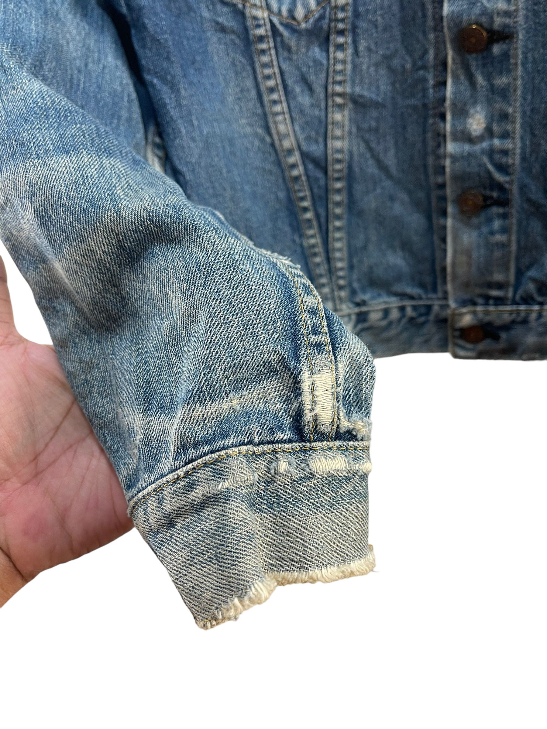Levi's Vintage Levis Mickey Mouse Customs Denim Jeans Jacket Size US S / EU 44-46 / 1 - 12 Thumbnail