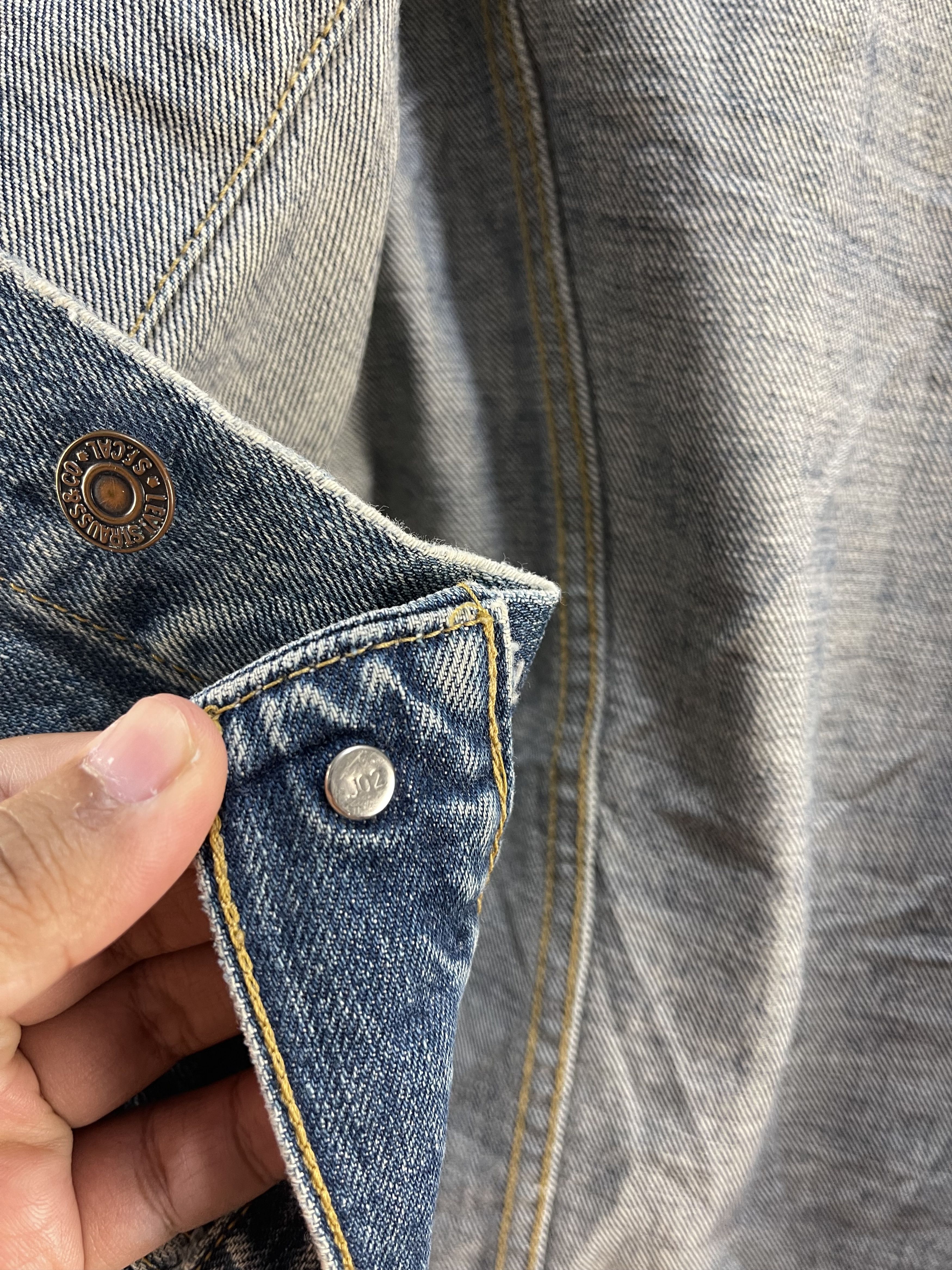 Levi's Vintage Levis Mickey Mouse Customs Denim Jeans Jacket Size US S / EU 44-46 / 1 - 15 Thumbnail