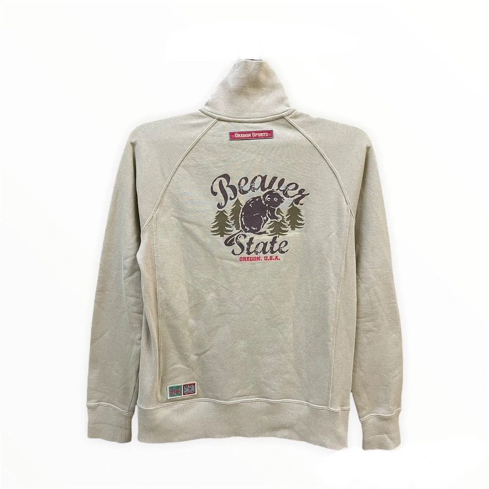 Japanese Brand × Nike × Vintage Vintage Nike Swoosh Mini Logo Patches Style Zipper Sweater Size US S / EU 44-46 / 1 - 8 Thumbnail